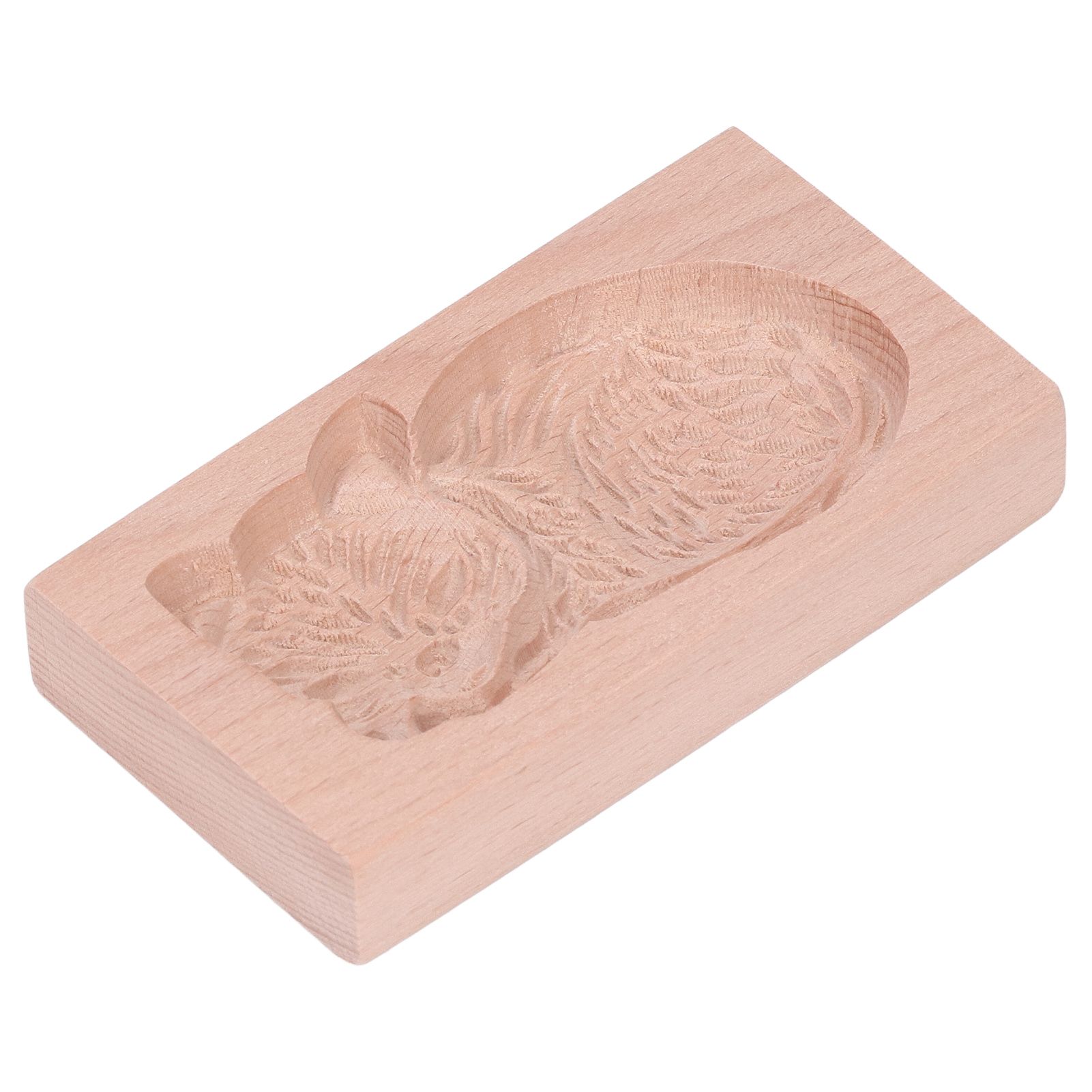 Animal Cookie Mold Lovely Vivid Wooden Biscuit Press Stamp Easy Demoulding view 5