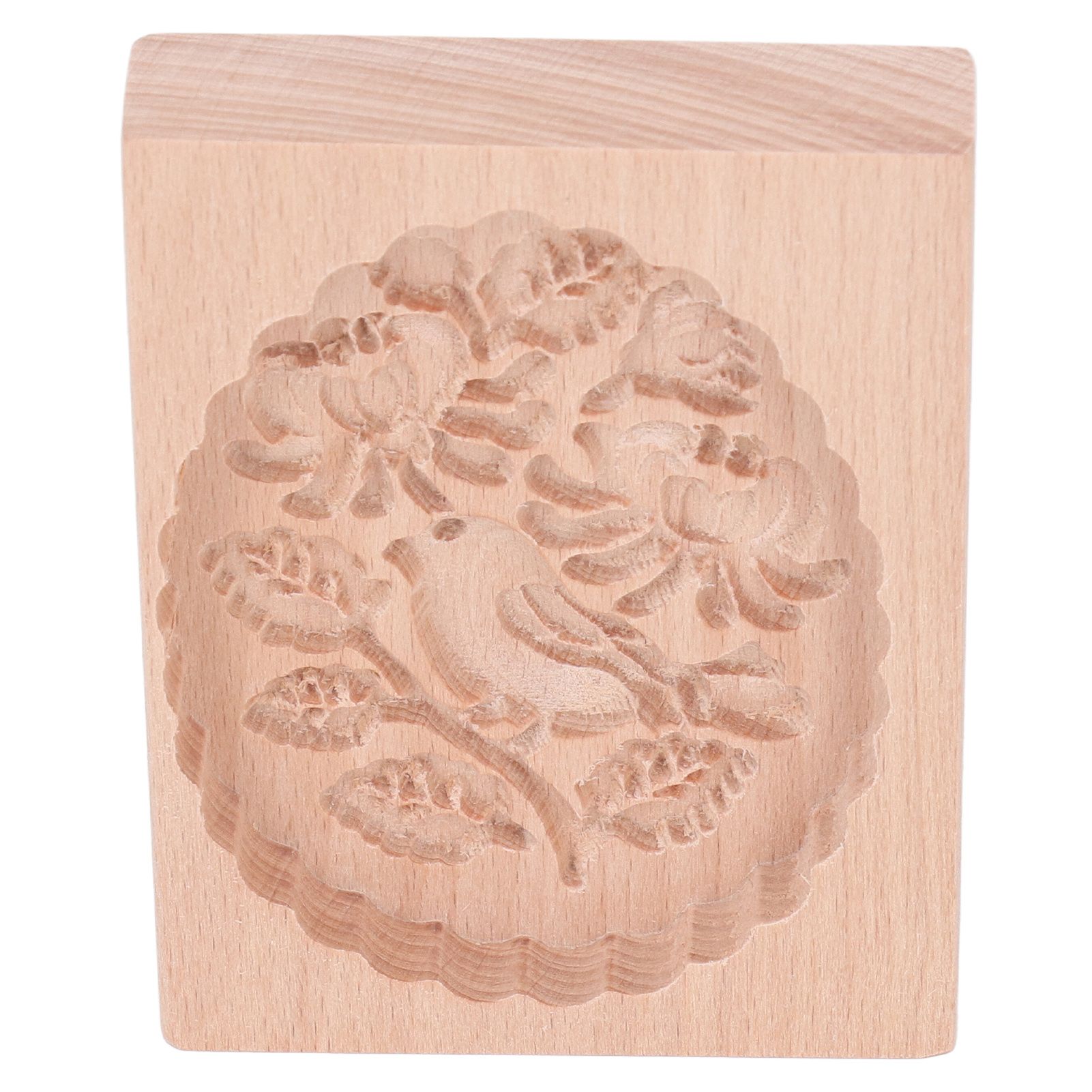 Animal Cookie Mold Lovely Vivid Wooden Biscuit Press Stamp Easy Demoulding view 2