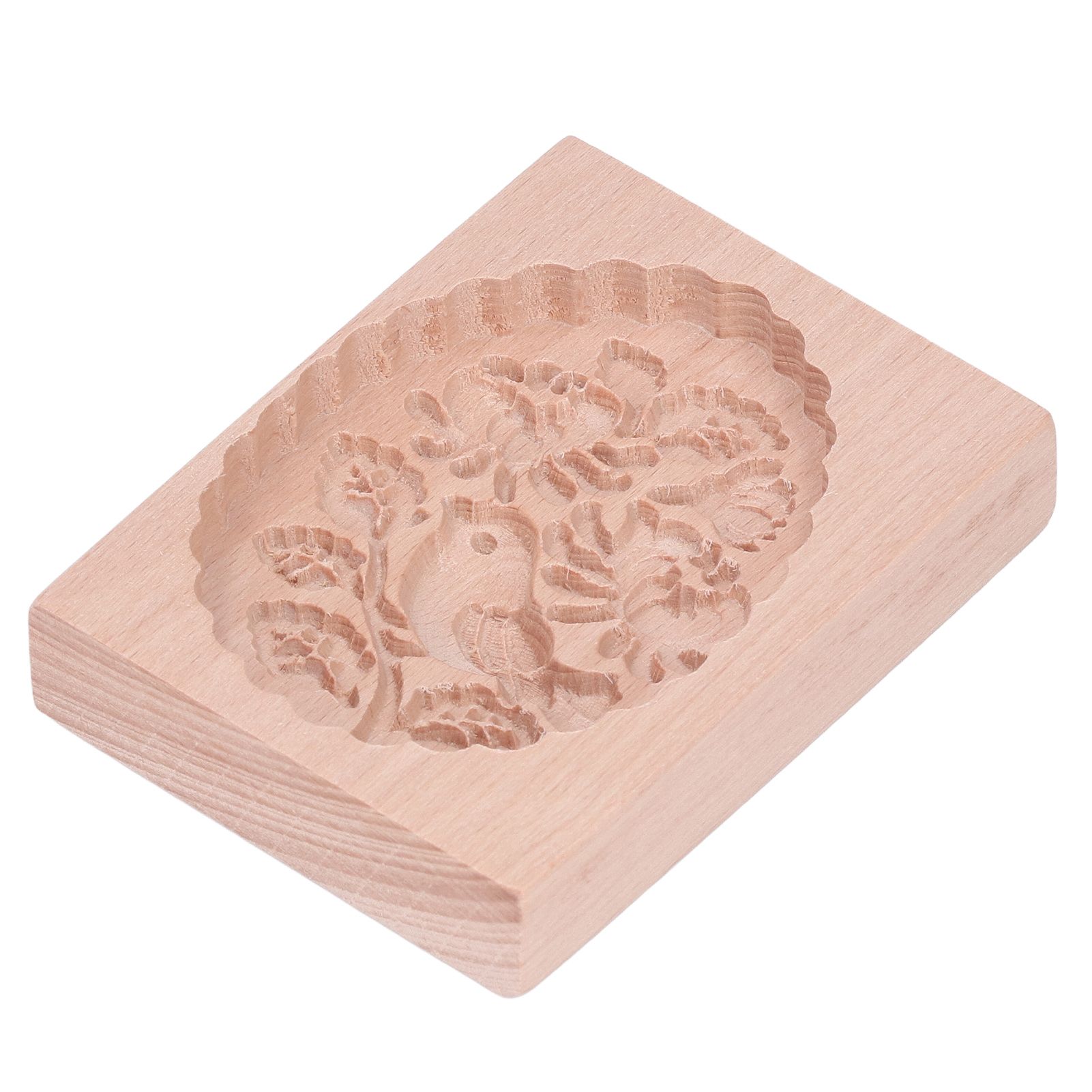 Animal Cookie Mold Lovely Vivid Wooden Biscuit Press Stamp Easy Demoulding view 6