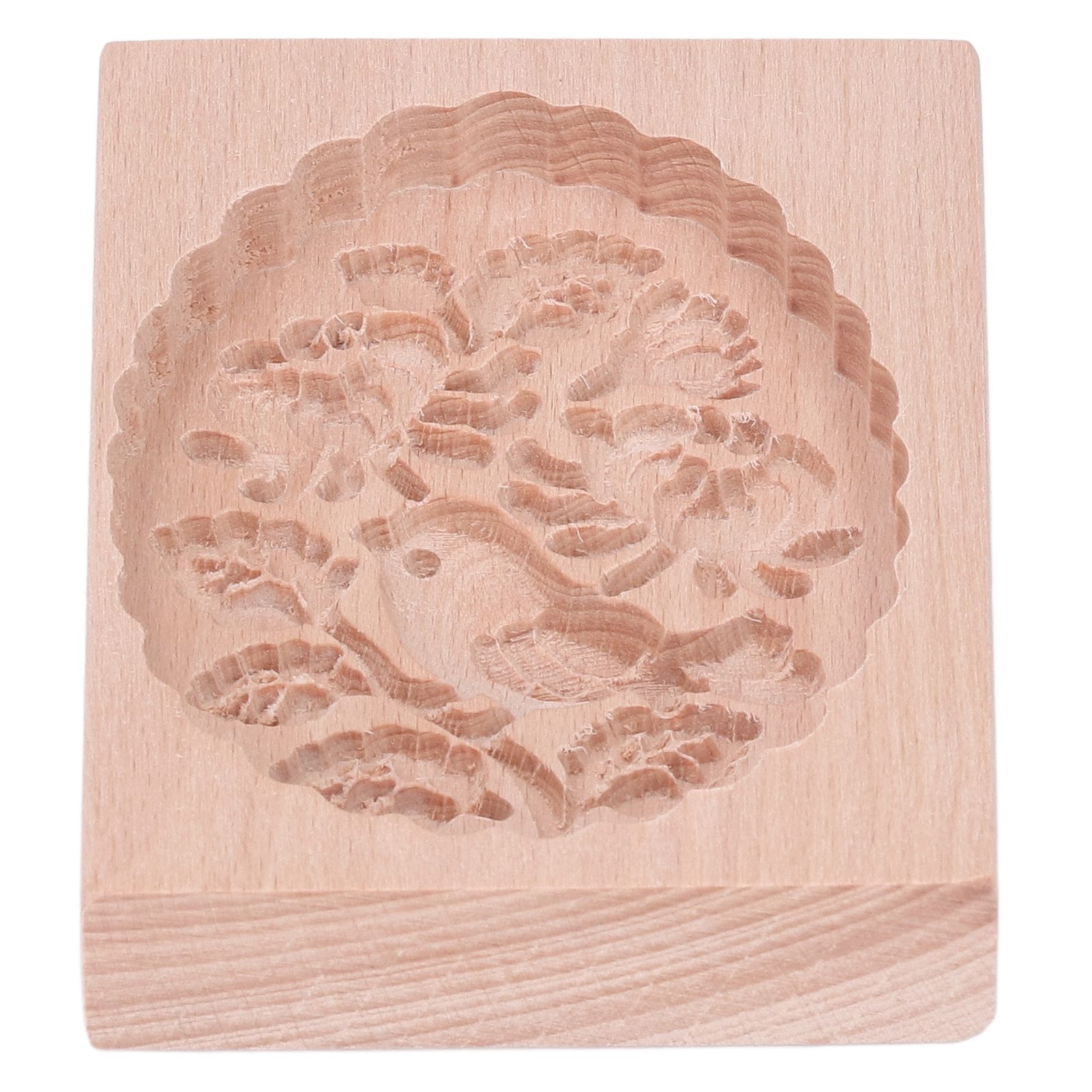 Animal Cookie Mold Lovely Vivid Wooden Biscuit Press Stamp Easy Demoulding view 7