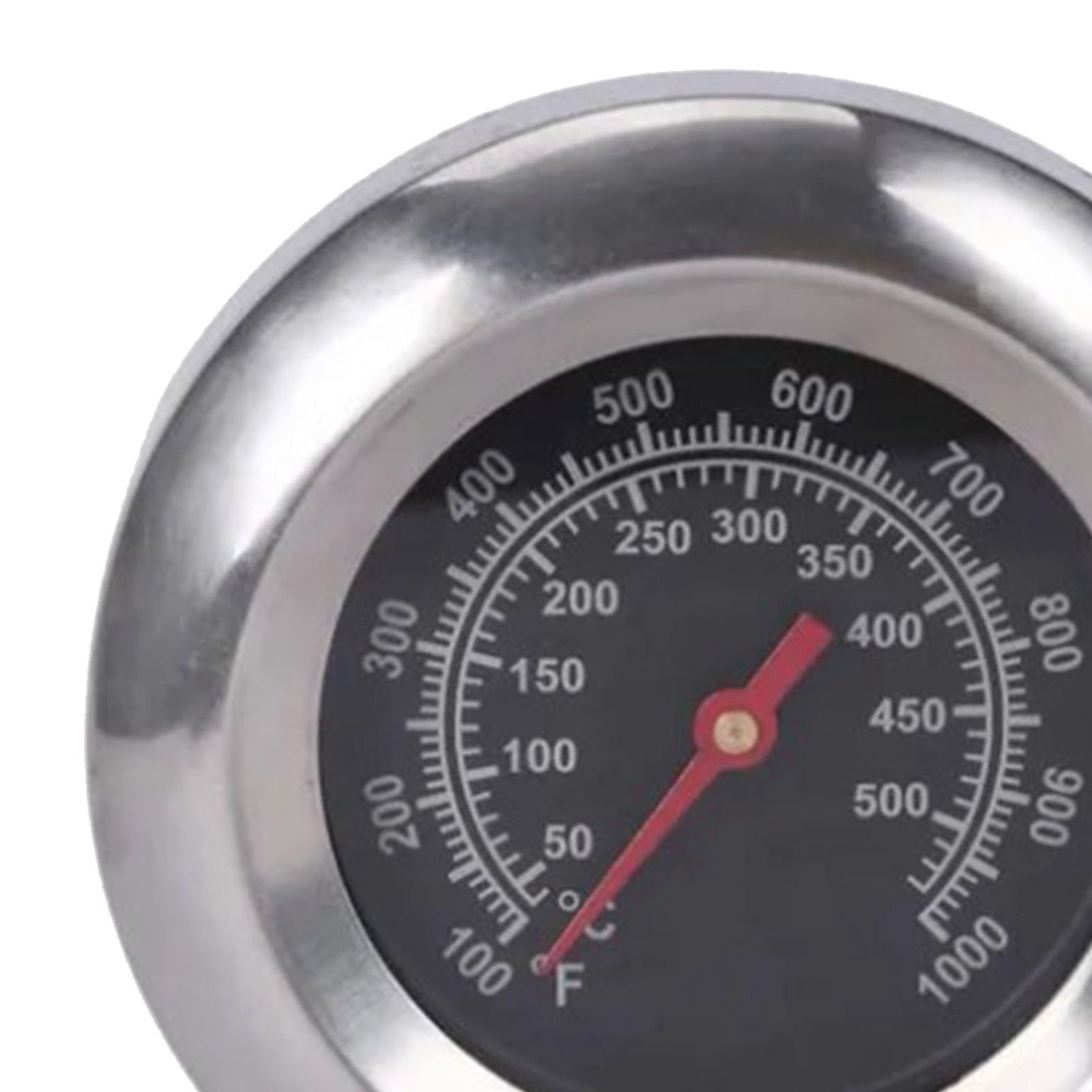 Grill Thermometer Alloy Steel High Accuracy M10 Thread Clear Scale Easy view 8