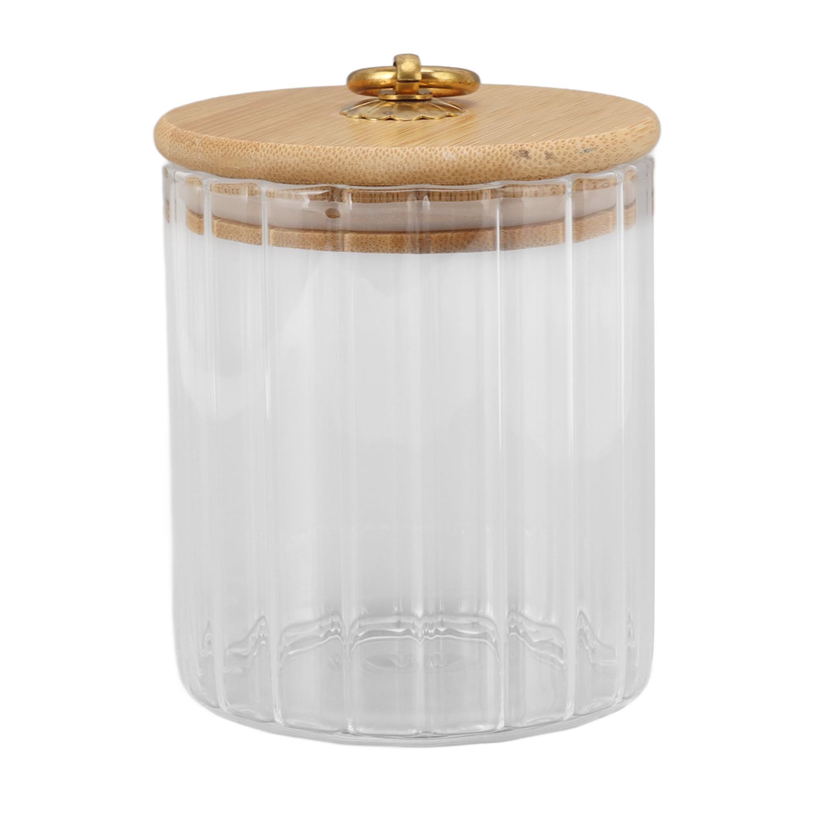 Food Storage Jar Clear Glass Canning Jar Moisture Proof with Sealed Lid for