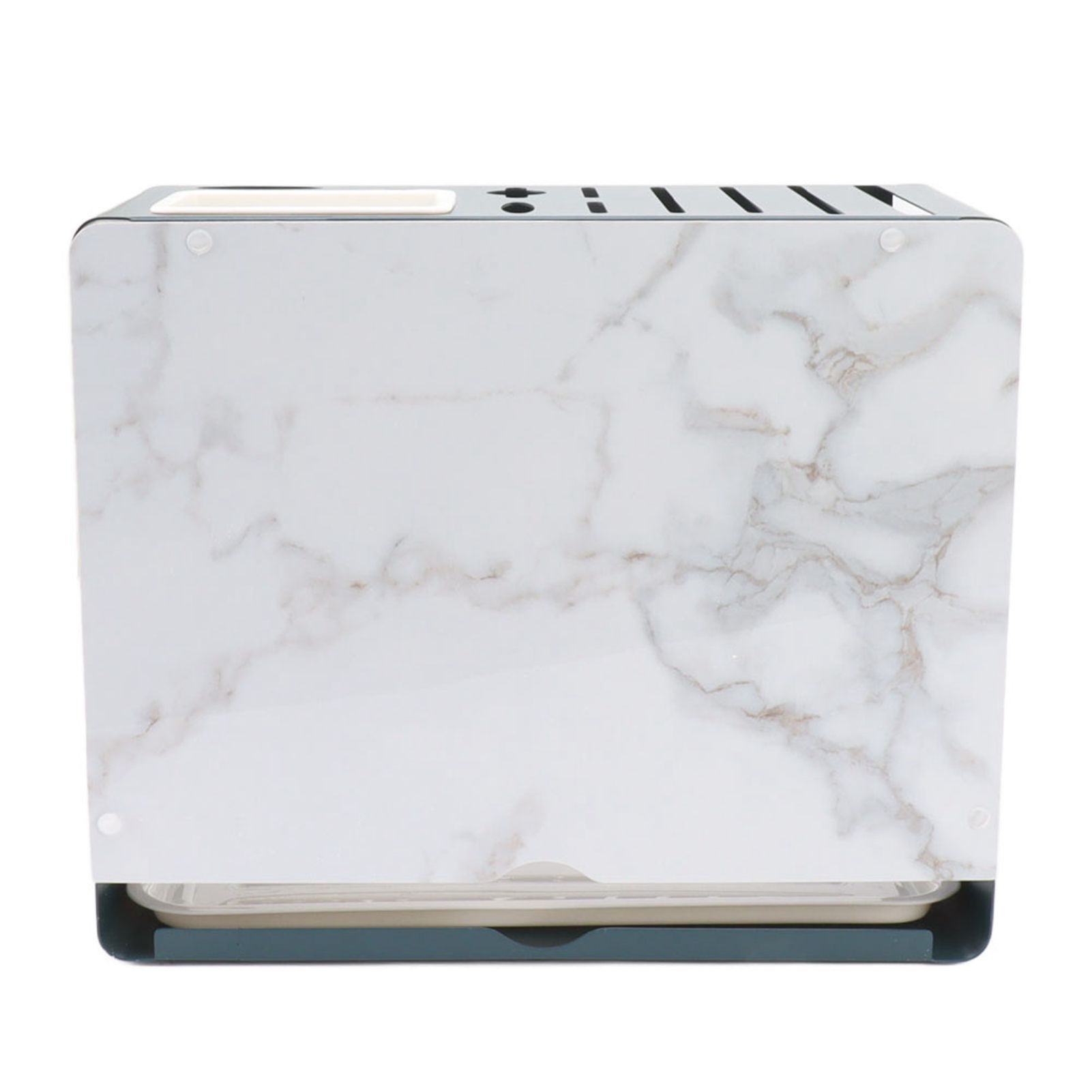 Multifunctional Knife Blocks with White Plate Cutting Board Pot Lid Holder for view 8