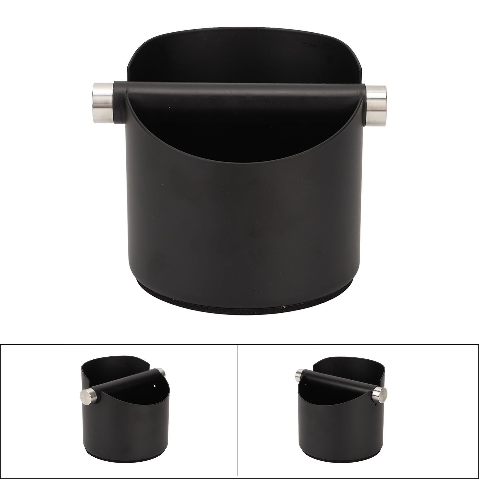 Coffee Knock Box Stainless Steel Coffee Grounds Knock Box with Knock Bar for view 9