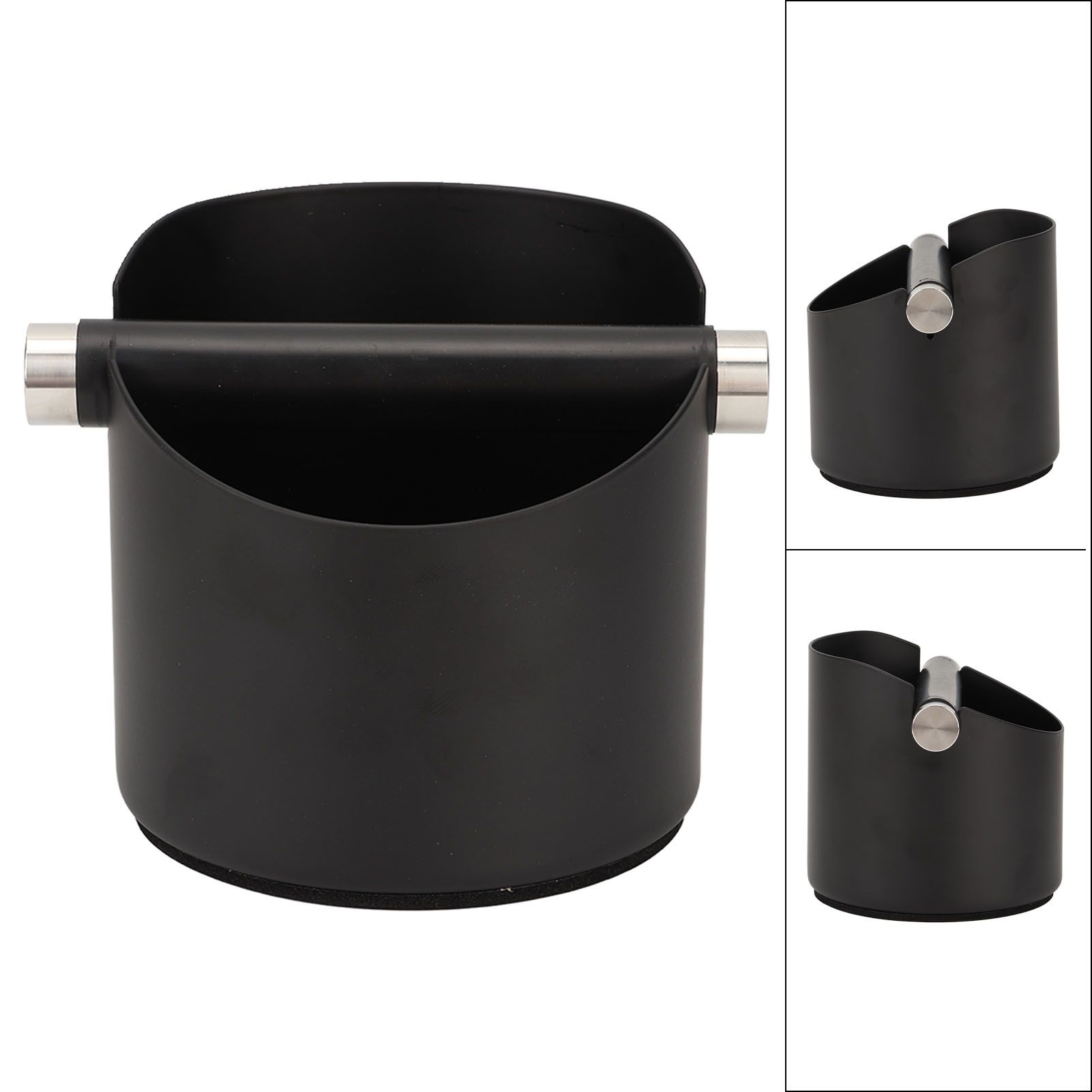 Coffee Knock Box Stainless Steel Coffee Grounds Knock Box with Knock Bar for view 10