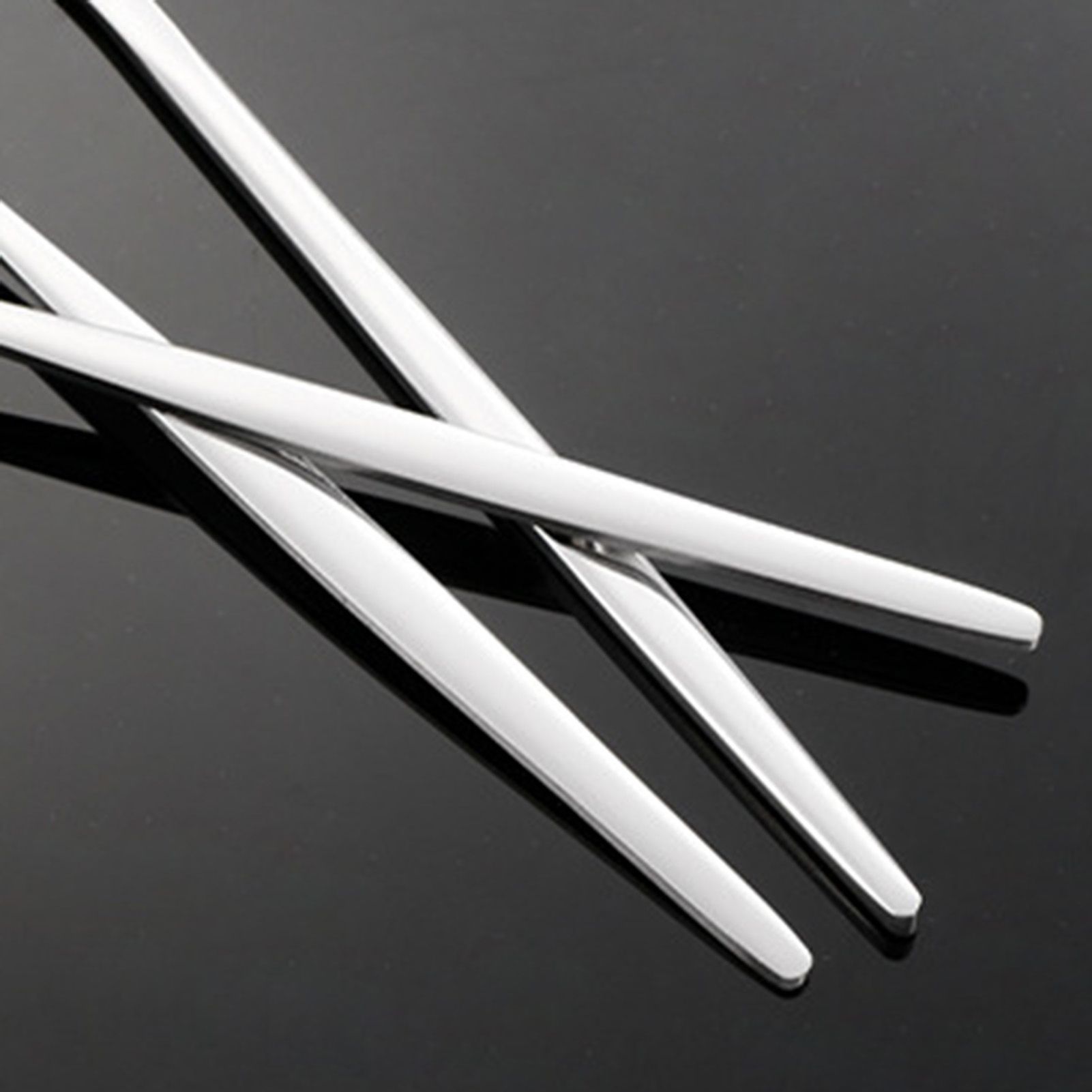 12Pcs Tableware Set Spoons Knives Forks Glossy 410 Stainless Steel Cutlery Set view 7