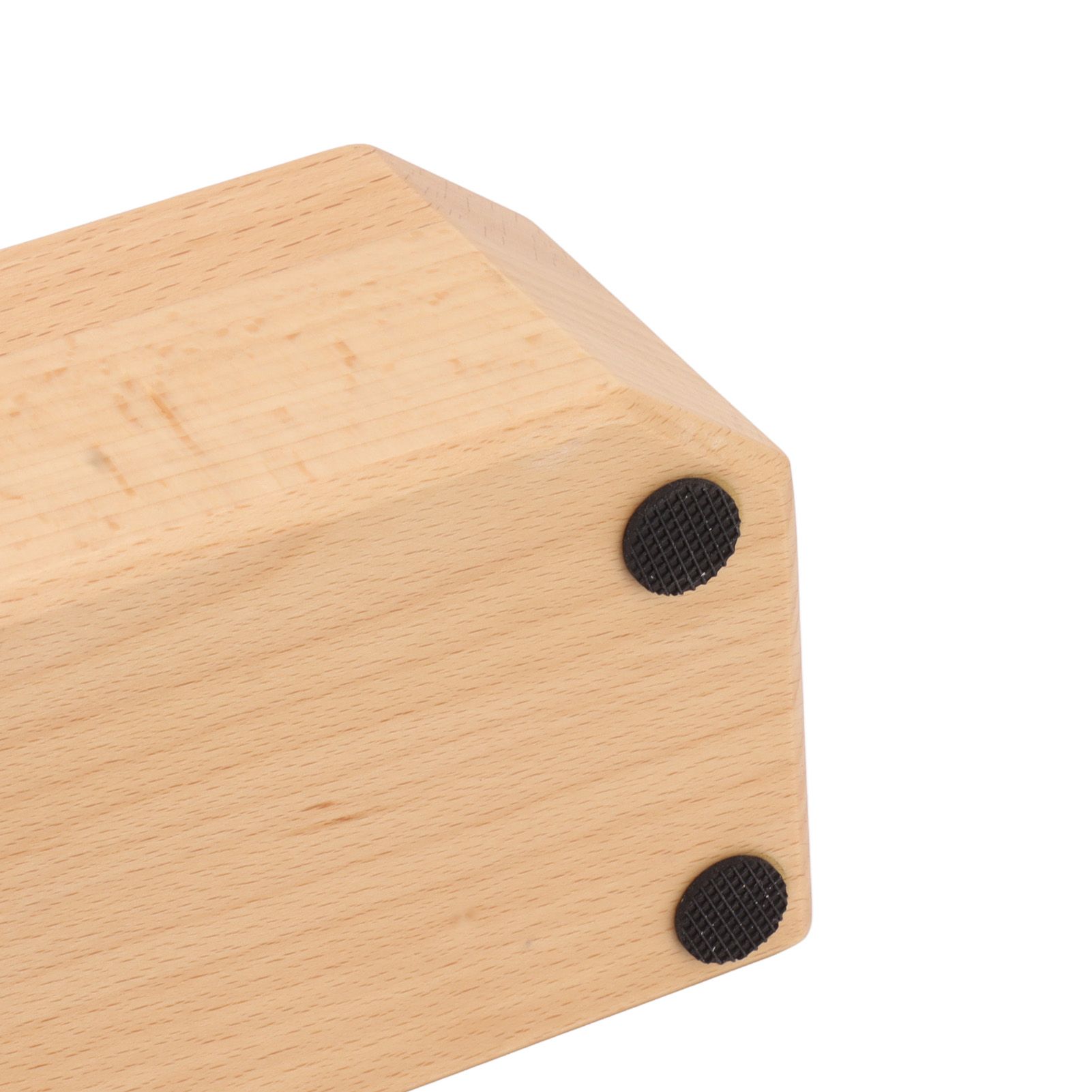Tamping Station Beech Wood Tamper Mat Stand with Anti Slip Pad for Coffee Bar view 13