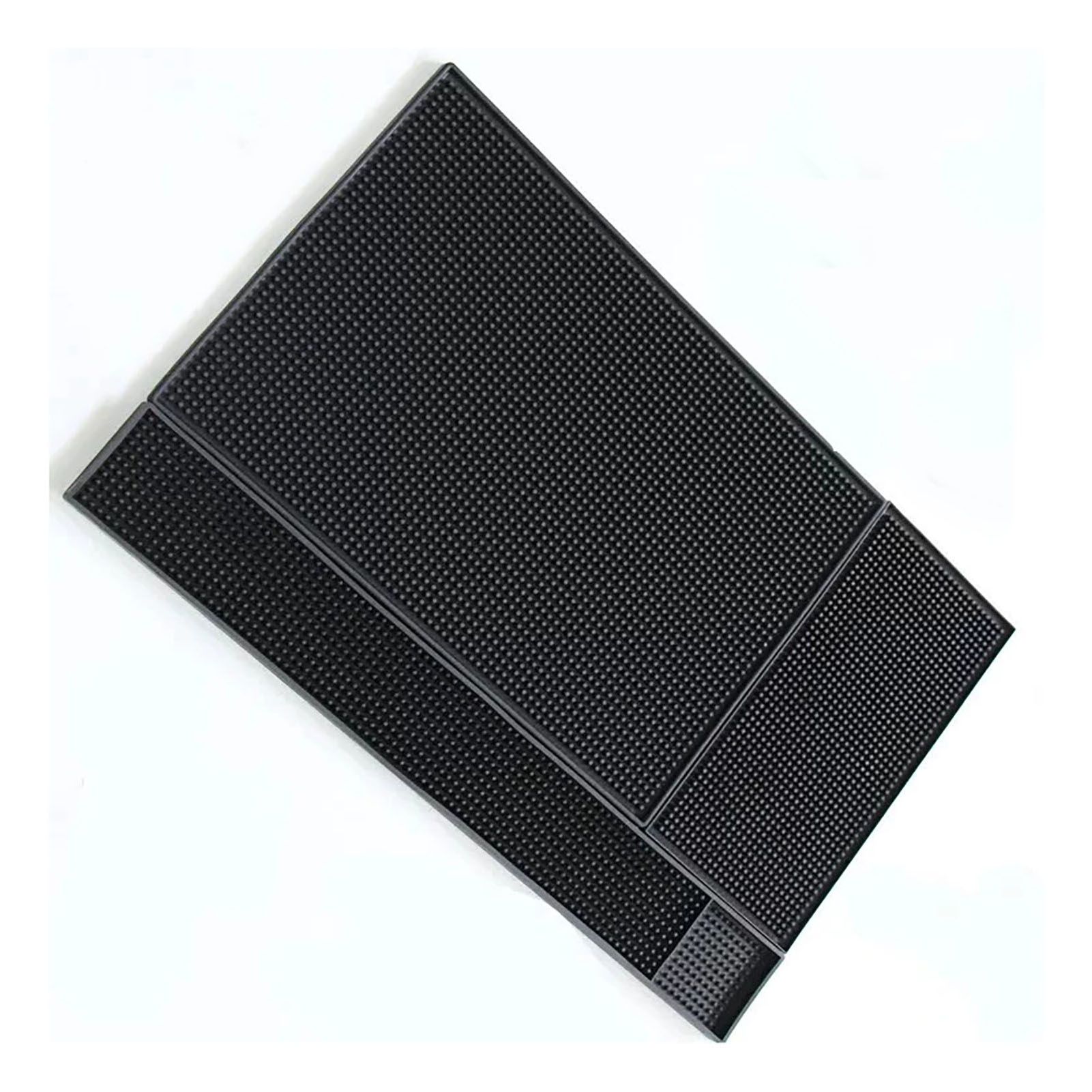 Bar Mat PVC Heat Insulation Drain Pad Black Bar Countertop Spill Mat for Bar view 6