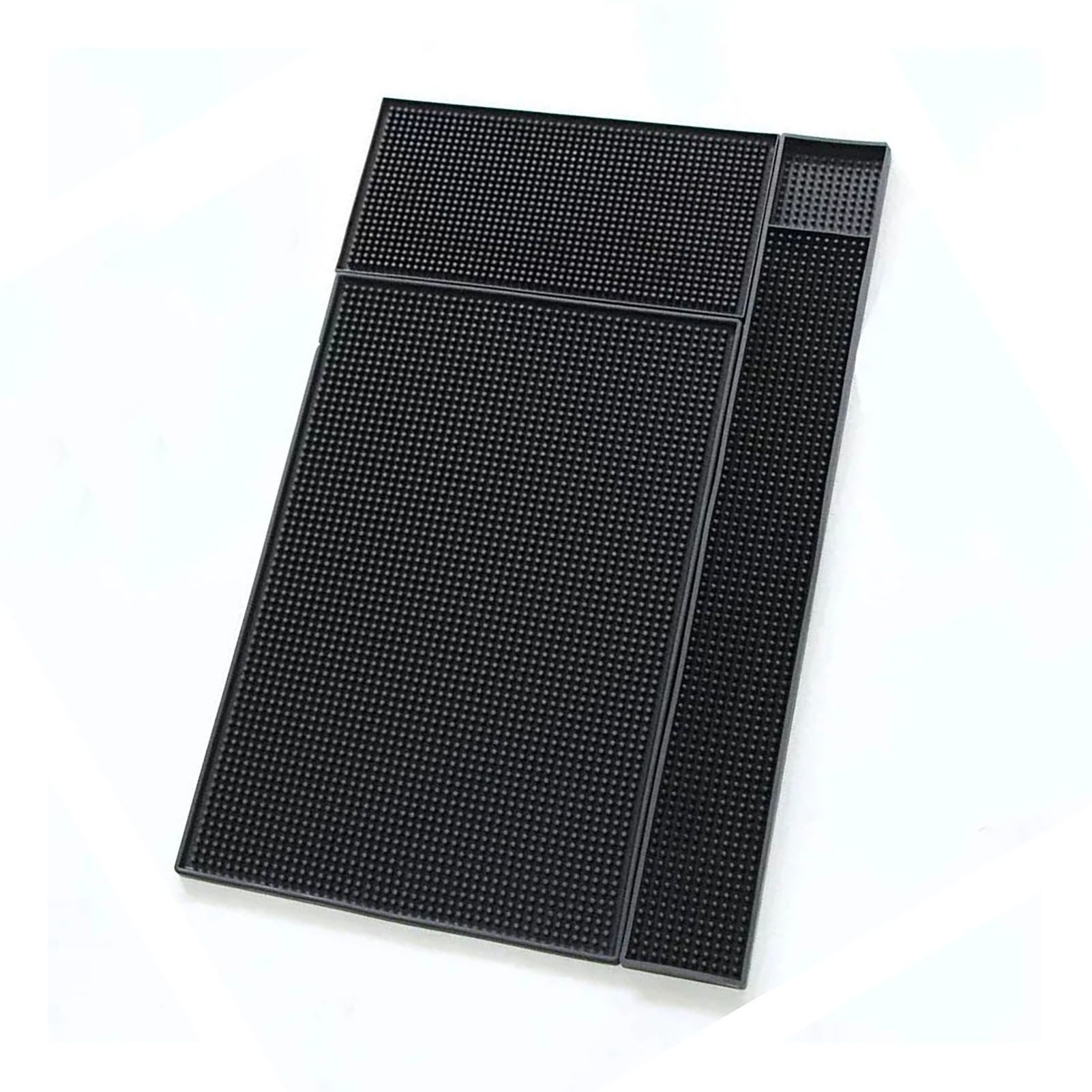 Bar Mat PVC Heat Insulation Drain Pad Black Bar Countertop Spill Mat for Bar view 10