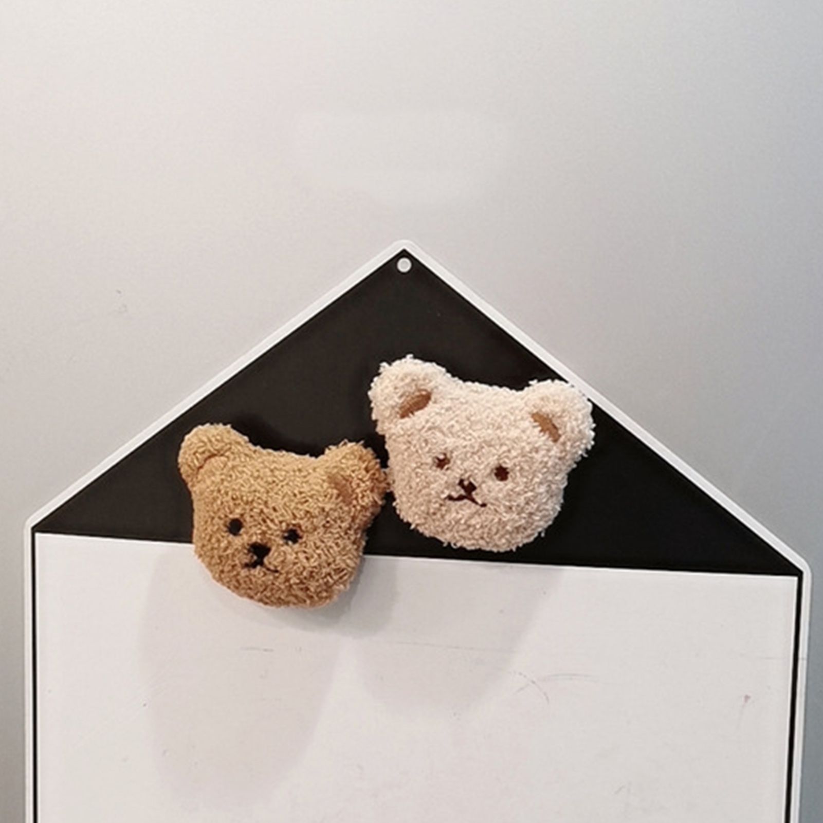 Plush Bear Fridge Magnet Rubber Soft Magnet 3D Animal Fridge Magnet for view 7