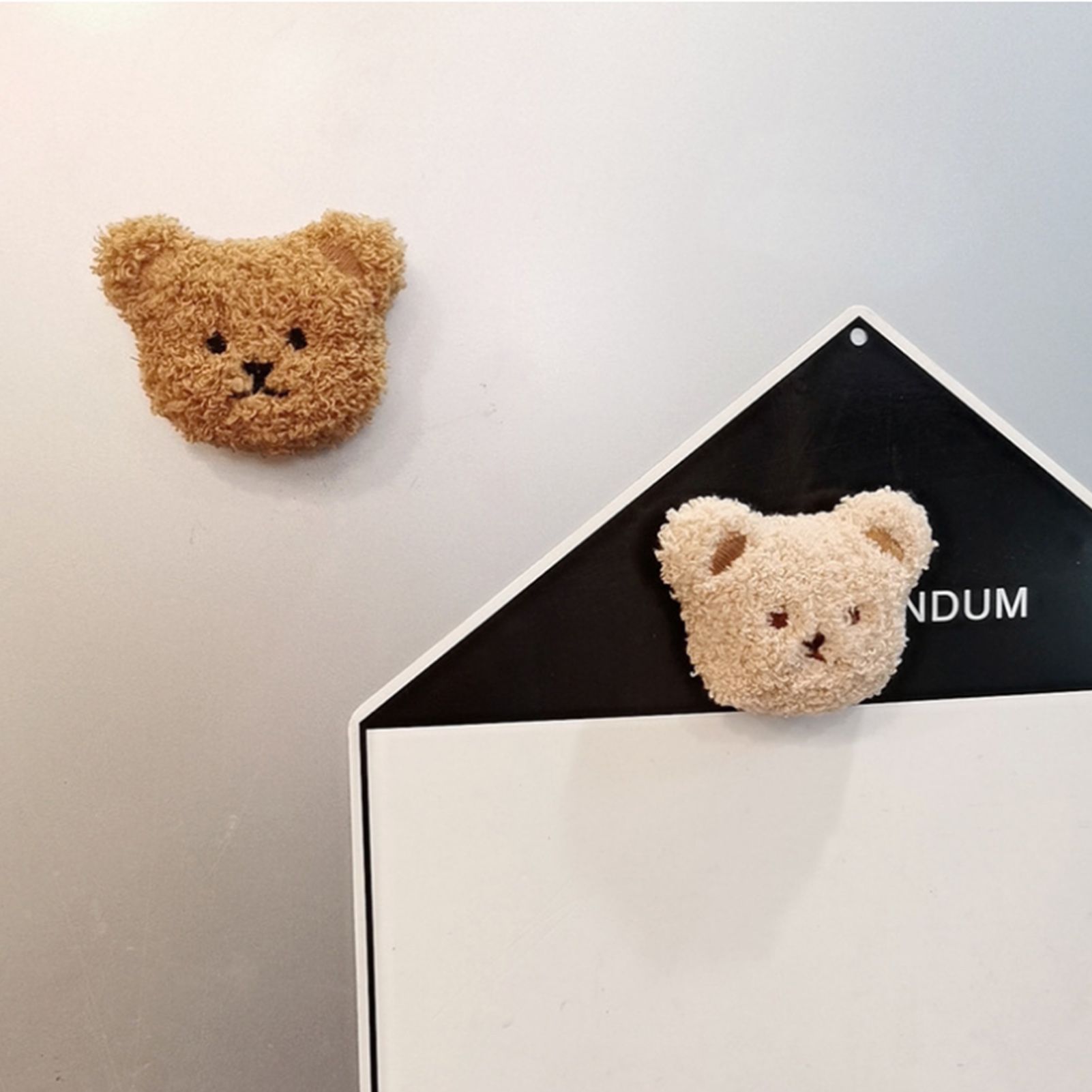 Plush Bear Fridge Magnet Rubber Soft Magnet 3D Animal Fridge Magnet for view 15