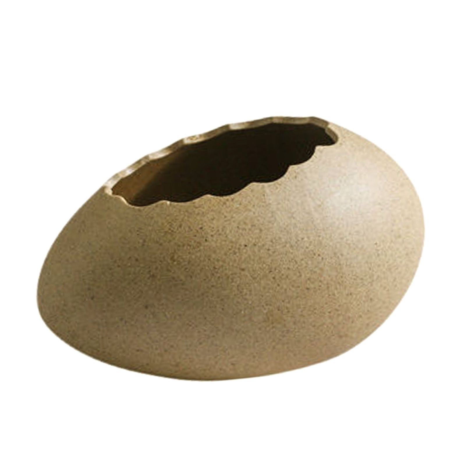 Egg Shell Bowl Ceramic Lifelike Decorative Toxic Free Noodle Dessert Bowl for