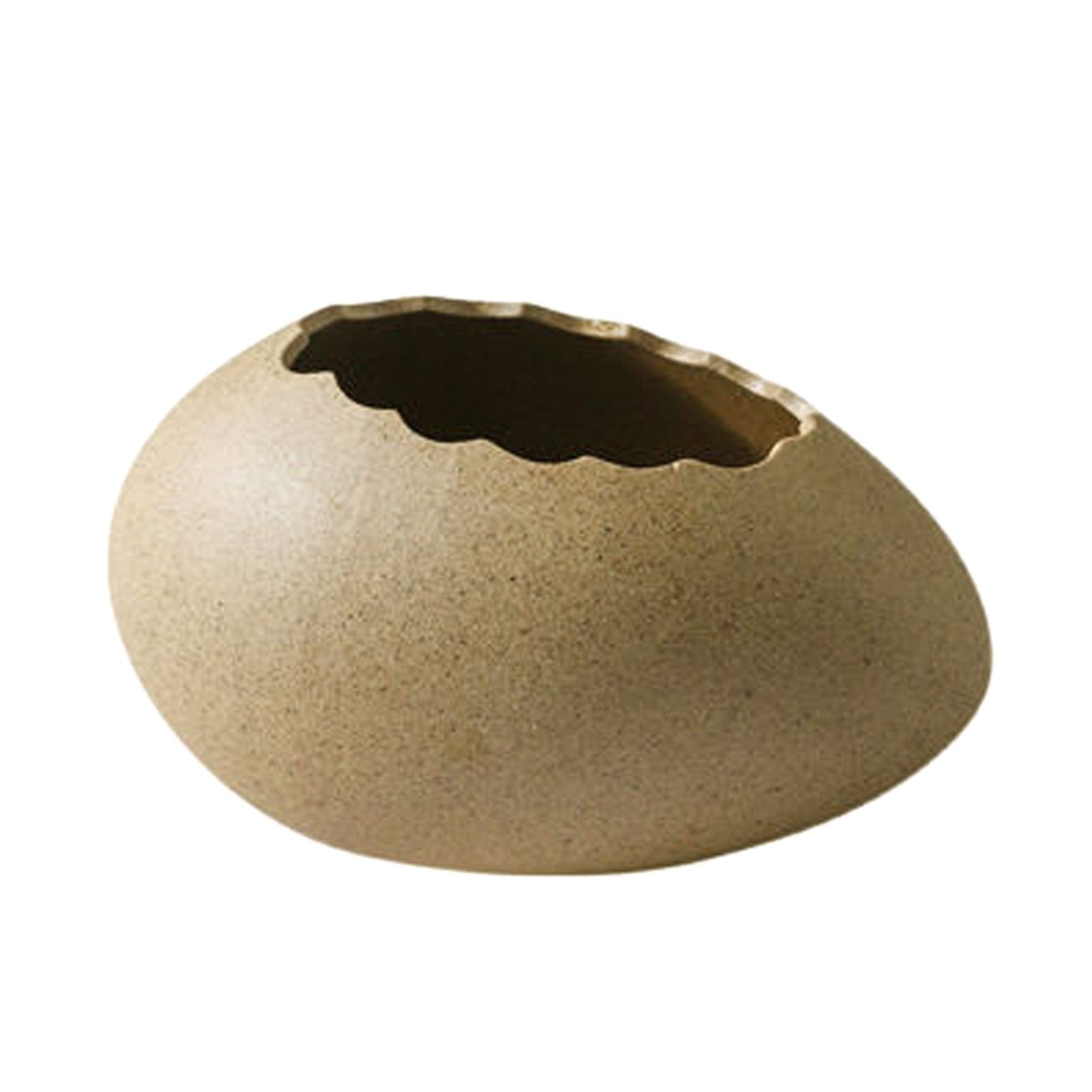 Egg Shell Bowl Ceramic Lifelike Decorative Toxic Free Noodle Dessert Bowl for view 2