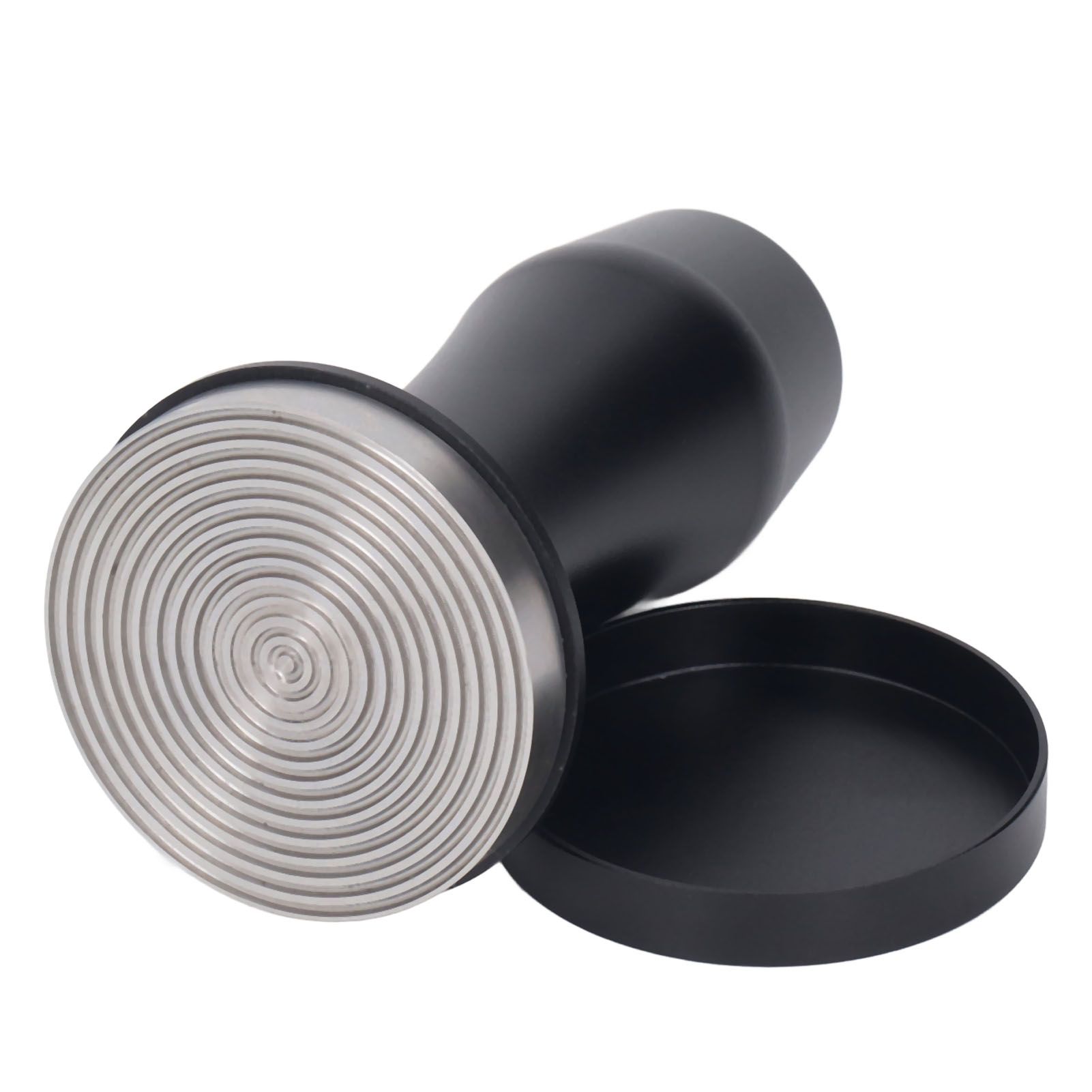 Coffee Tamper Aluminum Alloy Calibrated Tamper with Spring Loaded Stainless