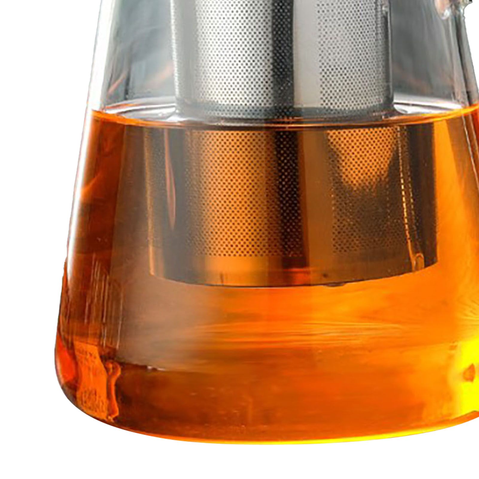 1300ml Glass Teapot Thickened Heat Resistant Clear Ergonomic Handle for Loose view 4