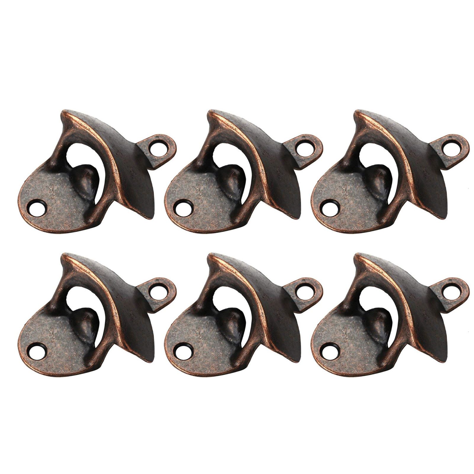 10 Pcs Wall Mount Bottle Opener Vintage Style Rustic Strong Durable Metal Beer view 2