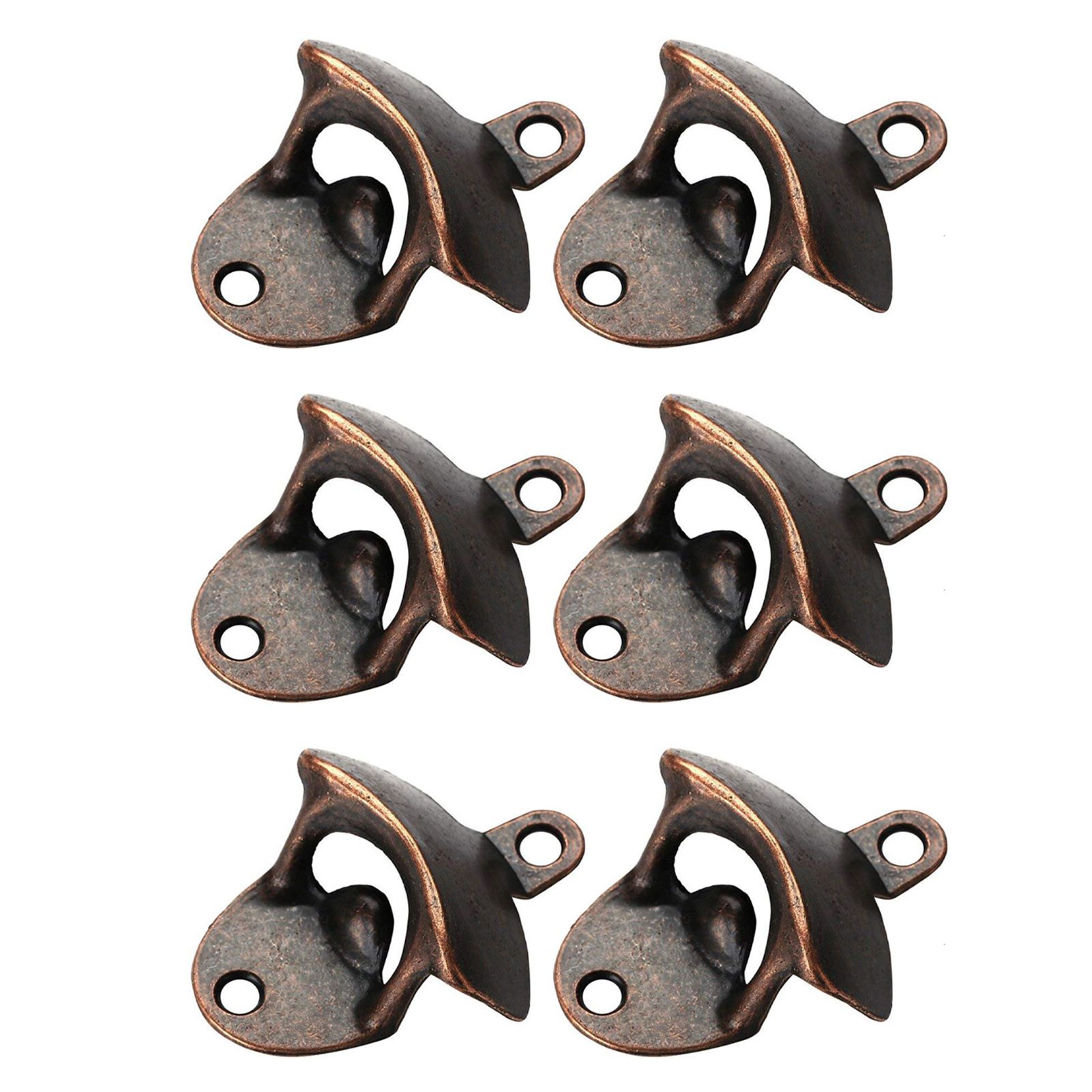 10 Pcs Wall Mount Bottle Opener Vintage Style Rustic Strong Durable Metal Beer view 3