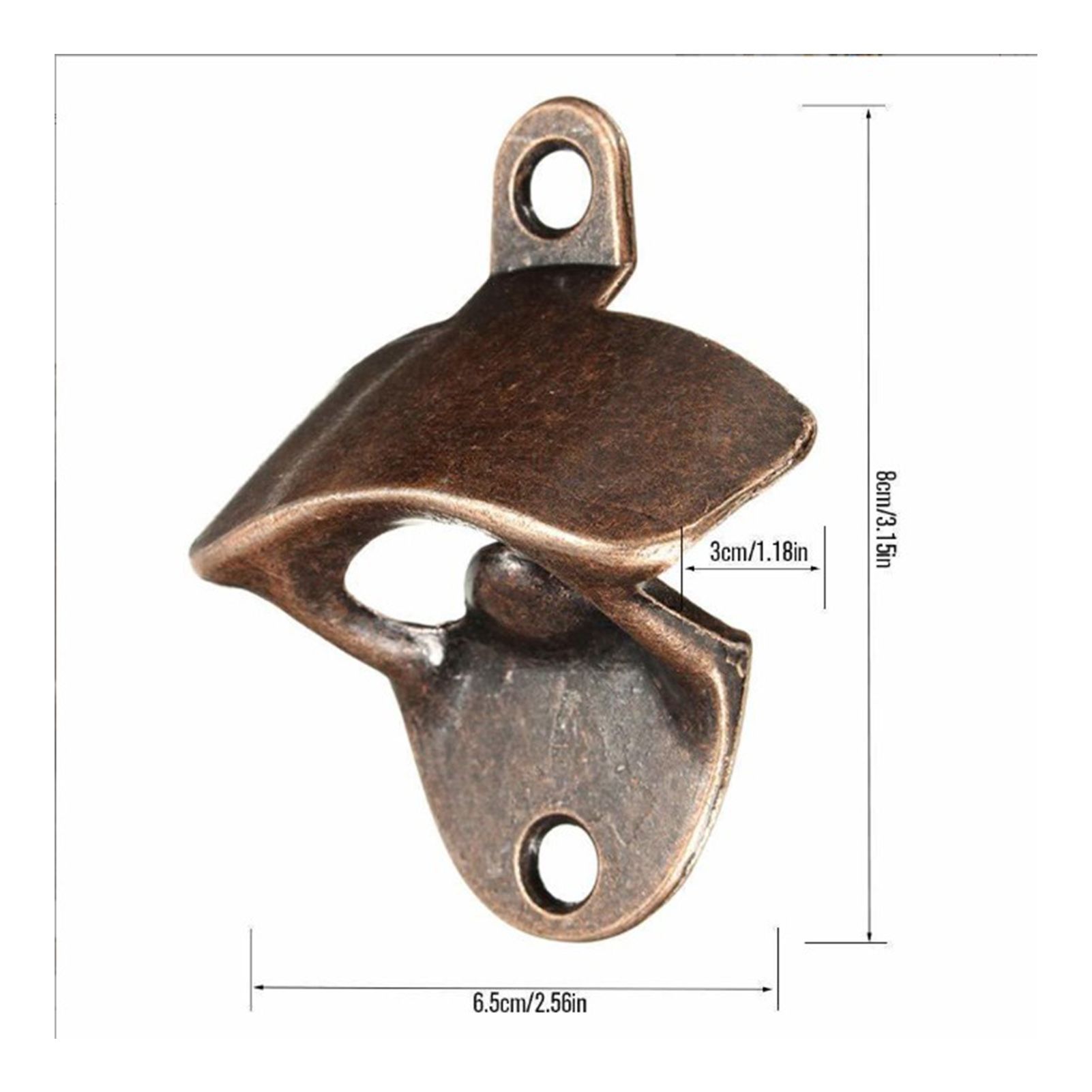 10 Pcs Wall Mount Bottle Opener Vintage Style Rustic Strong Durable Metal Beer view 10