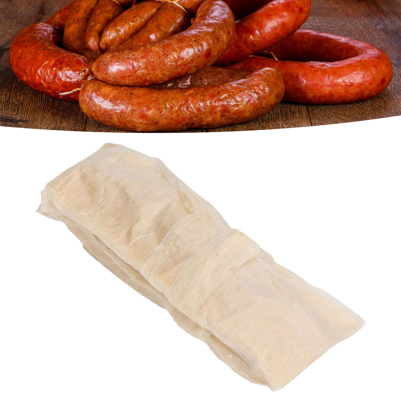 Dried Sheep Casing Uniform Thickness Handmade Natural Sausage Casing for Home view 12