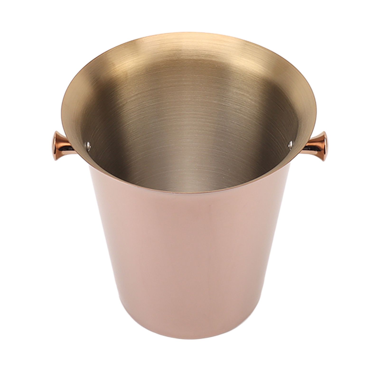 Ice Bucket with Handles Stainless Steel Beer Wine Beverage Cooling Tub for view 6