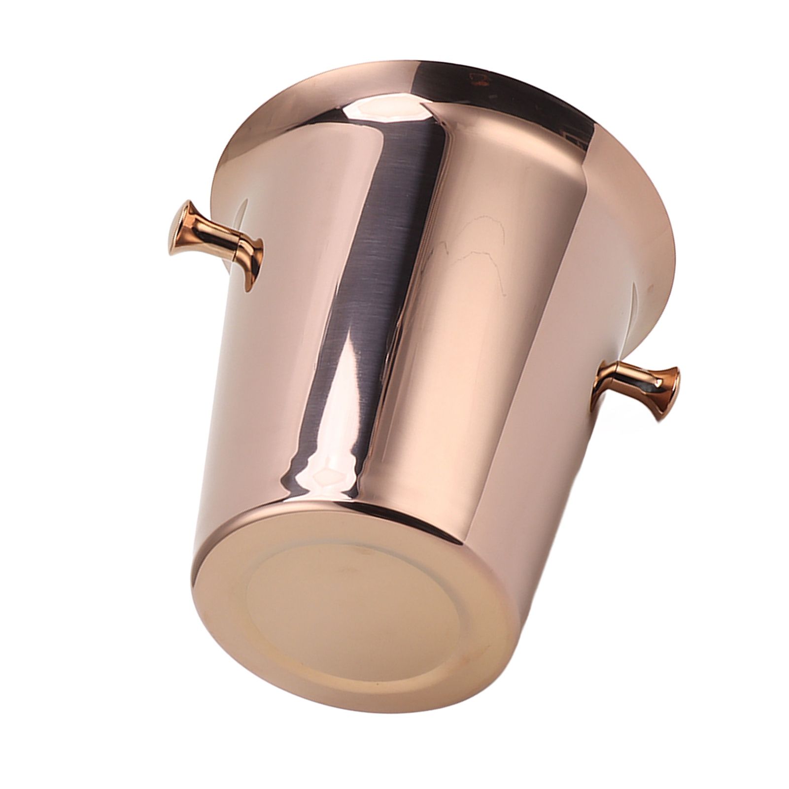 Ice Bucket with Handles Stainless Steel Beer Wine Beverage Cooling Tub for view 9