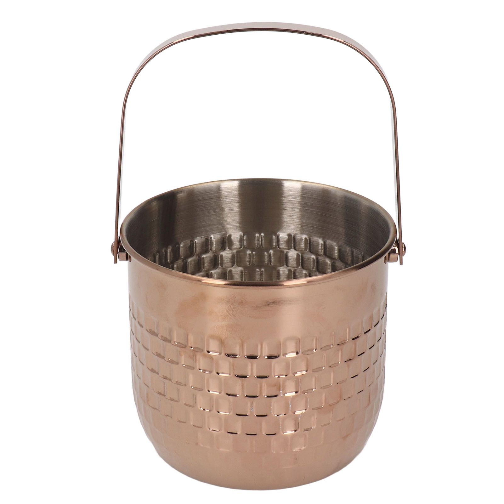 Wine Bucket Double Layer Stainless Steel Insulated Ice Wine Bucket for KTV Bar