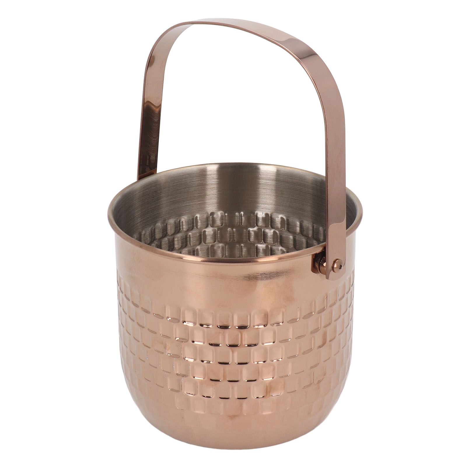 Wine Bucket Double Layer Stainless Steel Insulated Ice Wine Bucket for KTV Bar view 3
