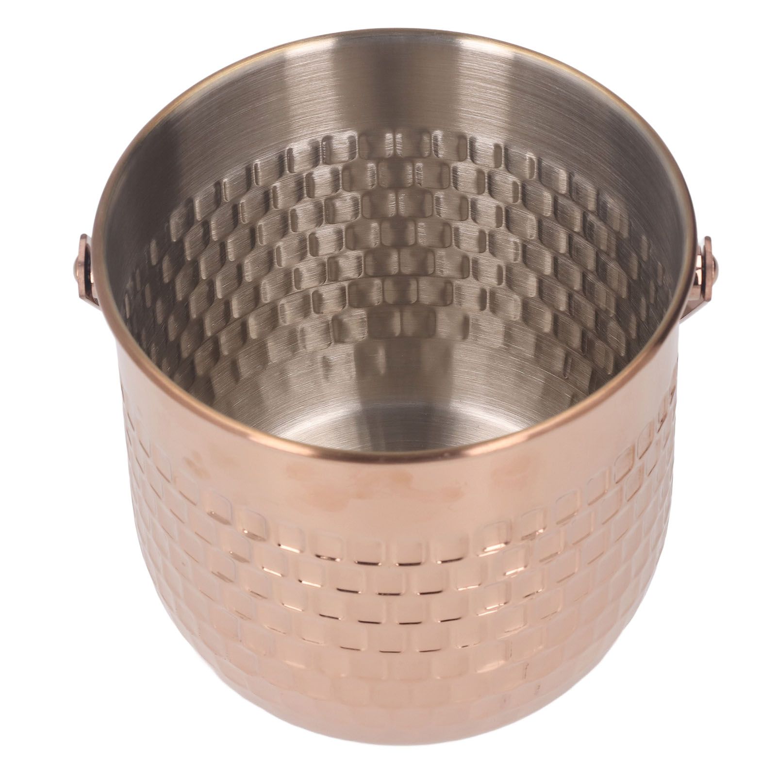 Wine Bucket Double Layer Stainless Steel Insulated Ice Wine Bucket for KTV Bar view 8