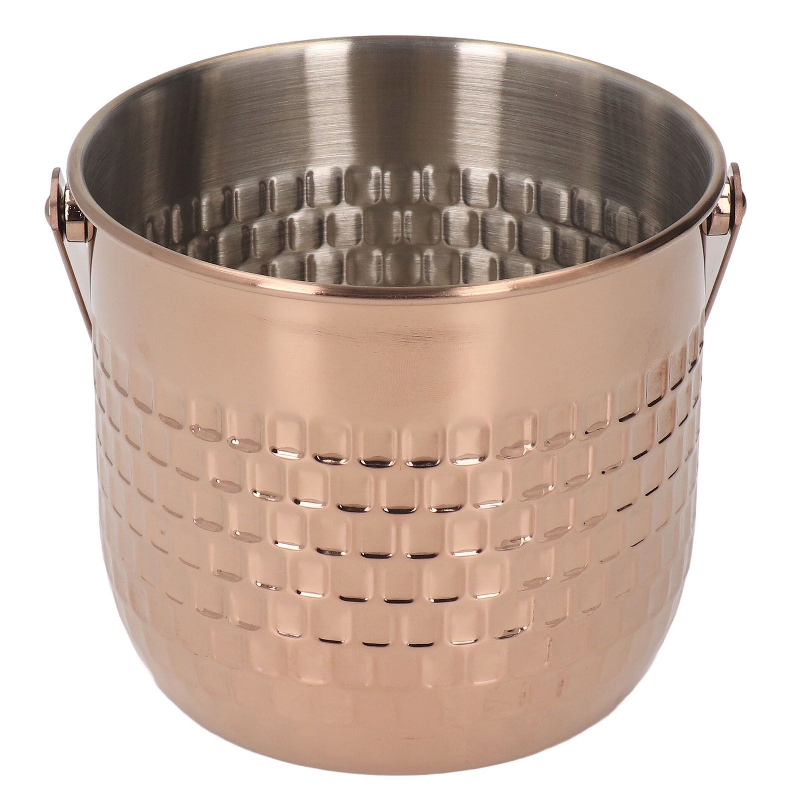 Wine Bucket Double Layer Stainless Steel Insulated Ice Wine Bucket for KTV Bar view 10