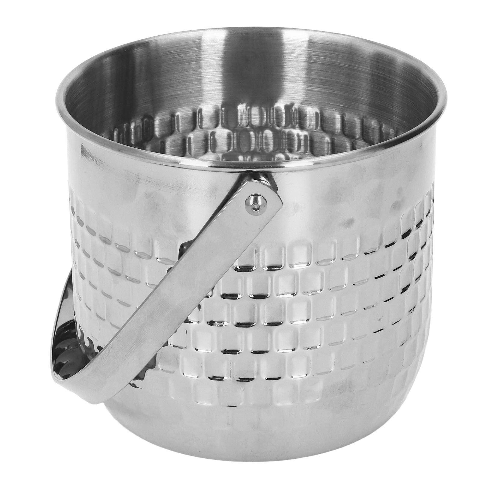 Wine Bucket Double Layer Stainless Steel Insulated Ice Wine Bucket for KTV Bar view 3