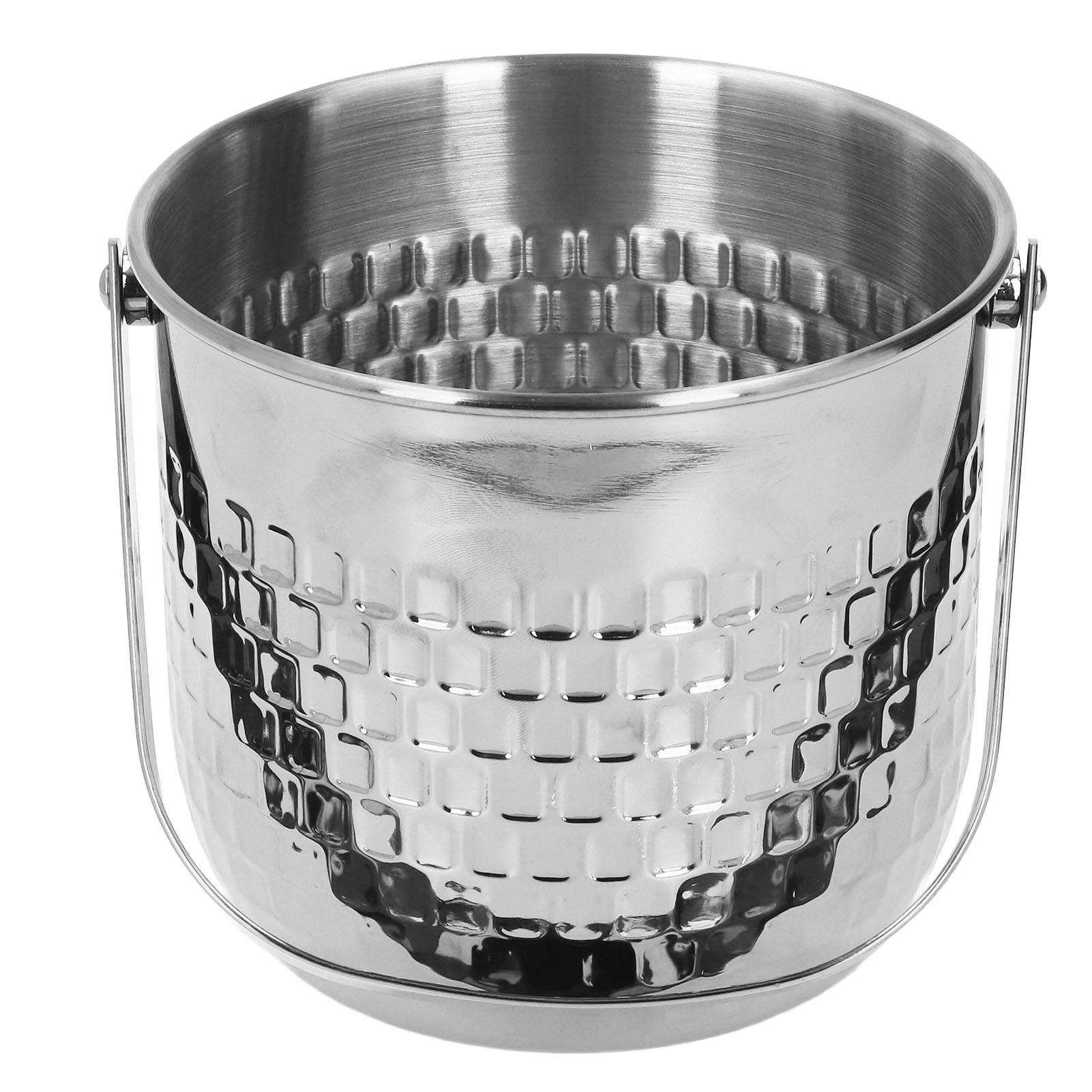 Wine Bucket Double Layer Stainless Steel Insulated Ice Wine Bucket for KTV Bar view 7
