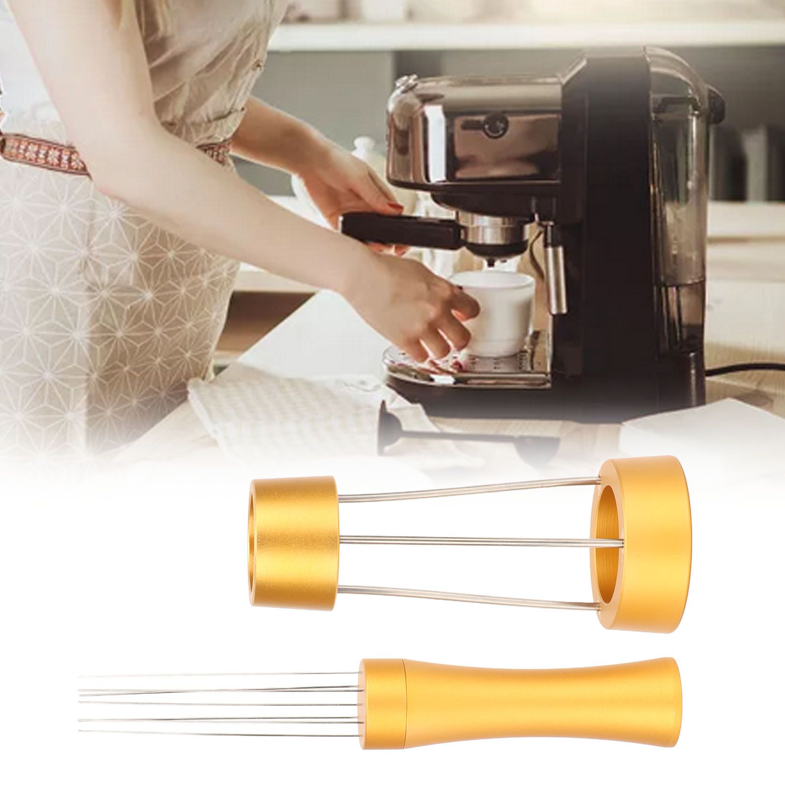 Coffee Stirrer Distributor Needle Stainless Steel Coffee Stirring Powder view 11