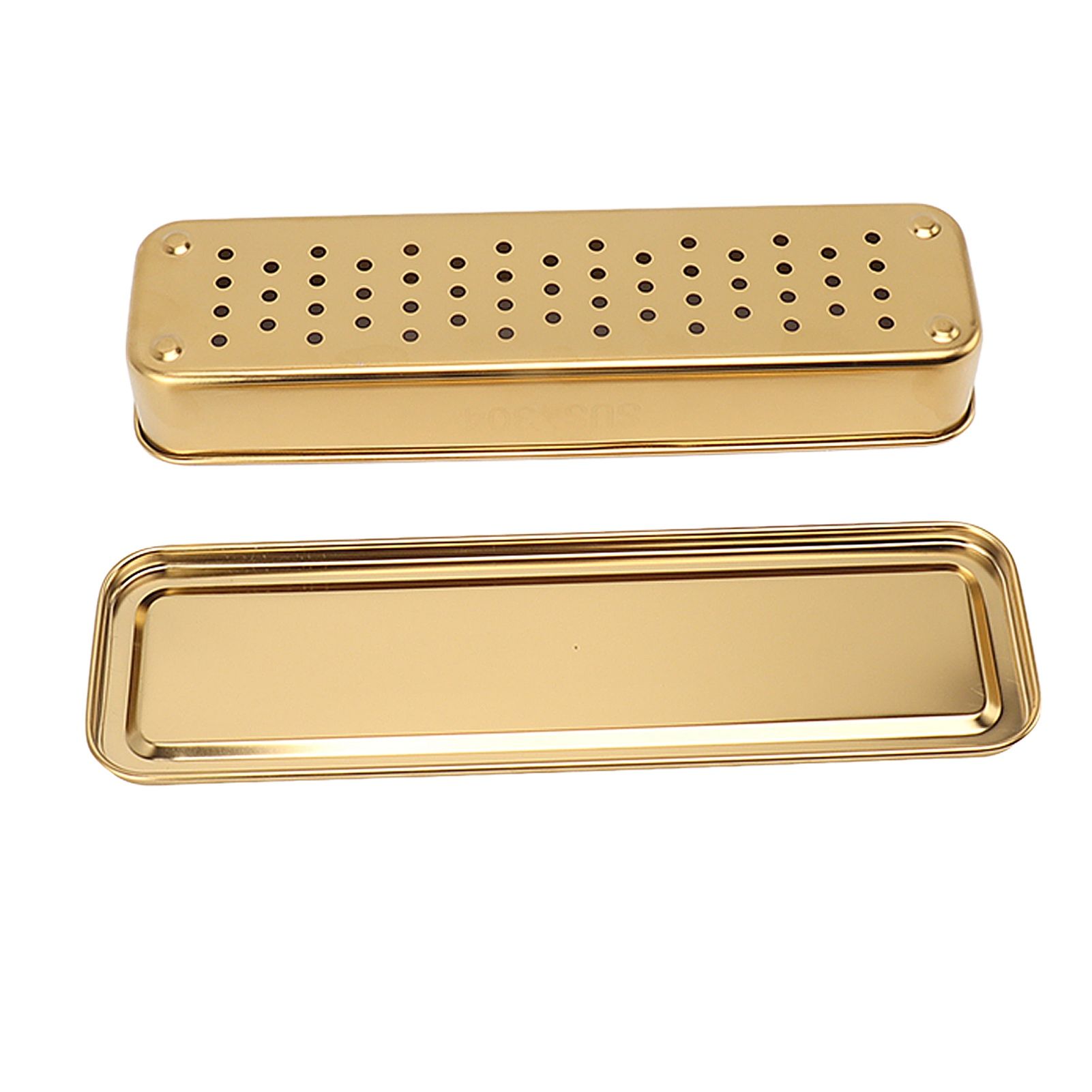 Stainless Steel Cutlery Tray Holder Kitchen Chopstick Spoon Fork Storage Box view 7