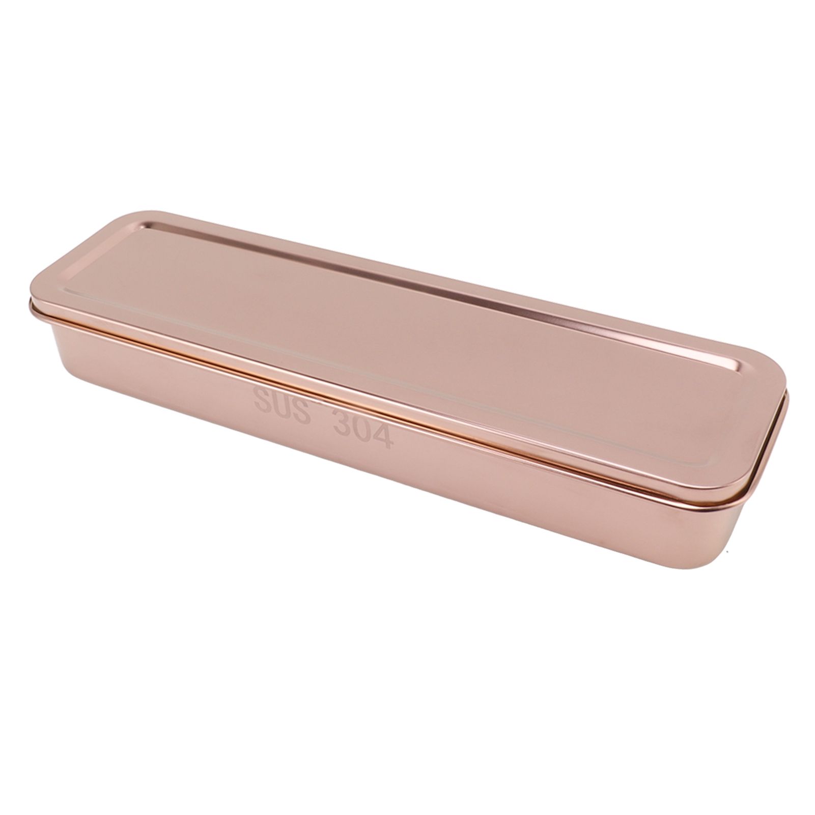 Stainless Steel Cutlery Tray Holder Kitchen Chopstick Spoon Fork Storage Box view 3