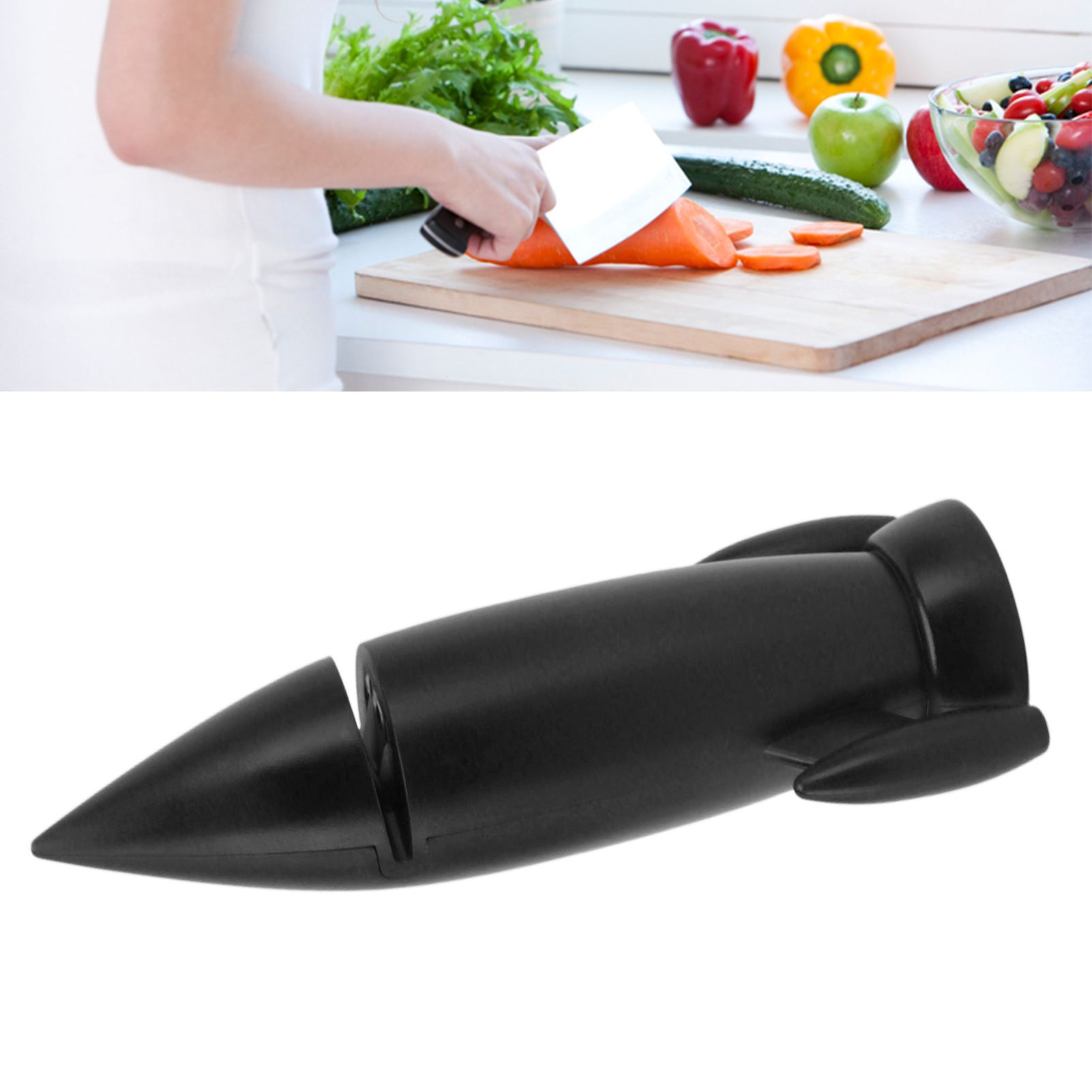 Knife Sharpener Creative Ceramic Handheld Manual Knife Sharpener for Kitchen view 14