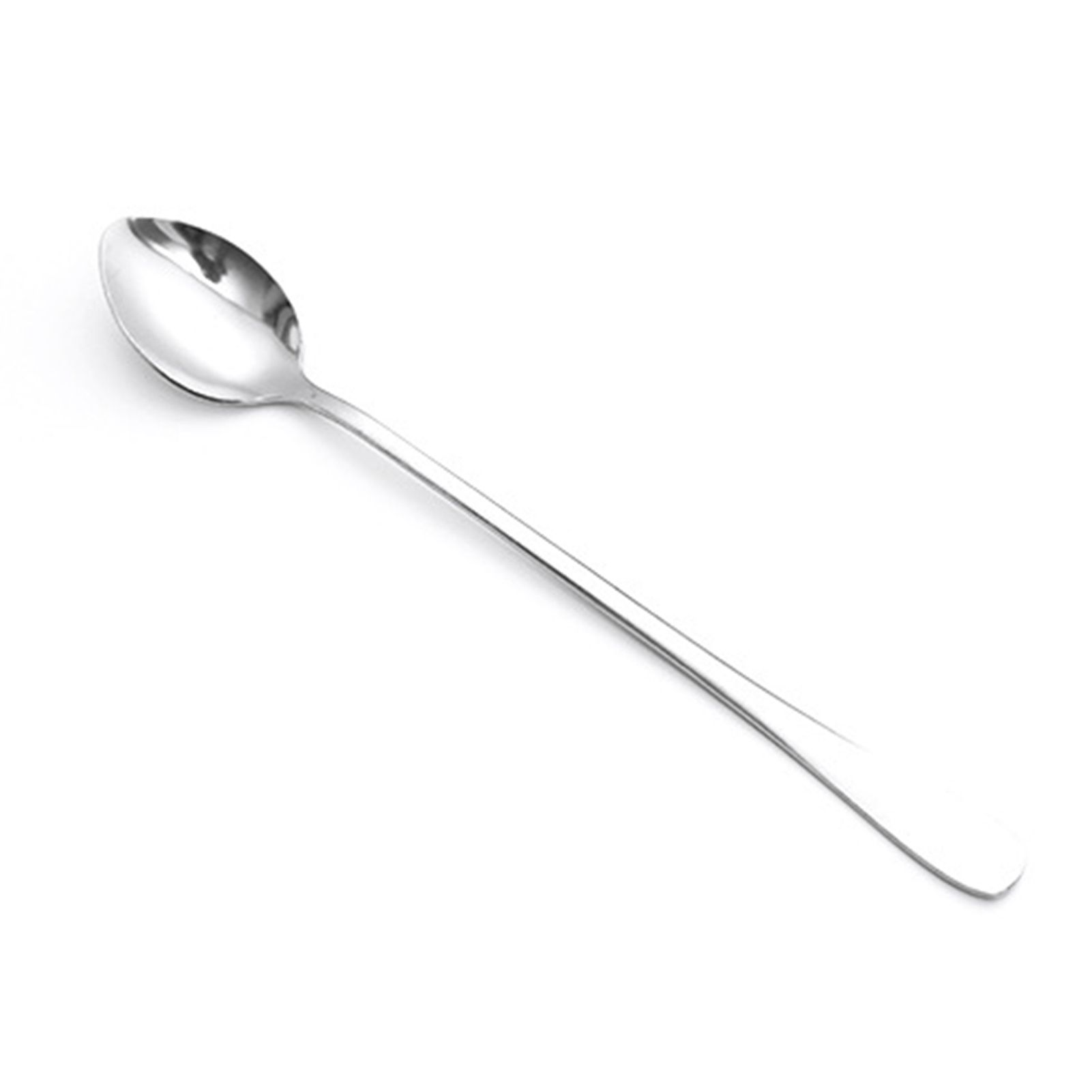 3Pcs Stainless Steel Long Handle Spoon Coffee Ice Tea Ice Cream Spoon for Bar view 11