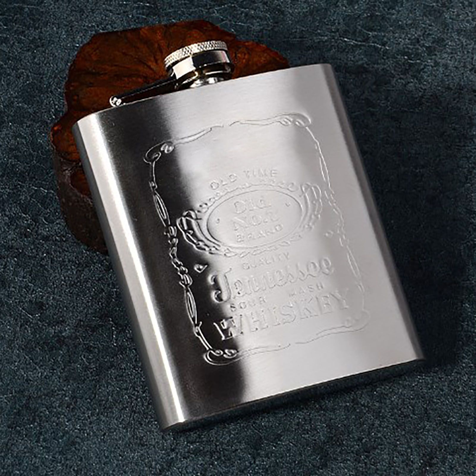Hip Flask Portable Leak Proof Stainless Steel Whisky Hip Flask with Funnel for view 10