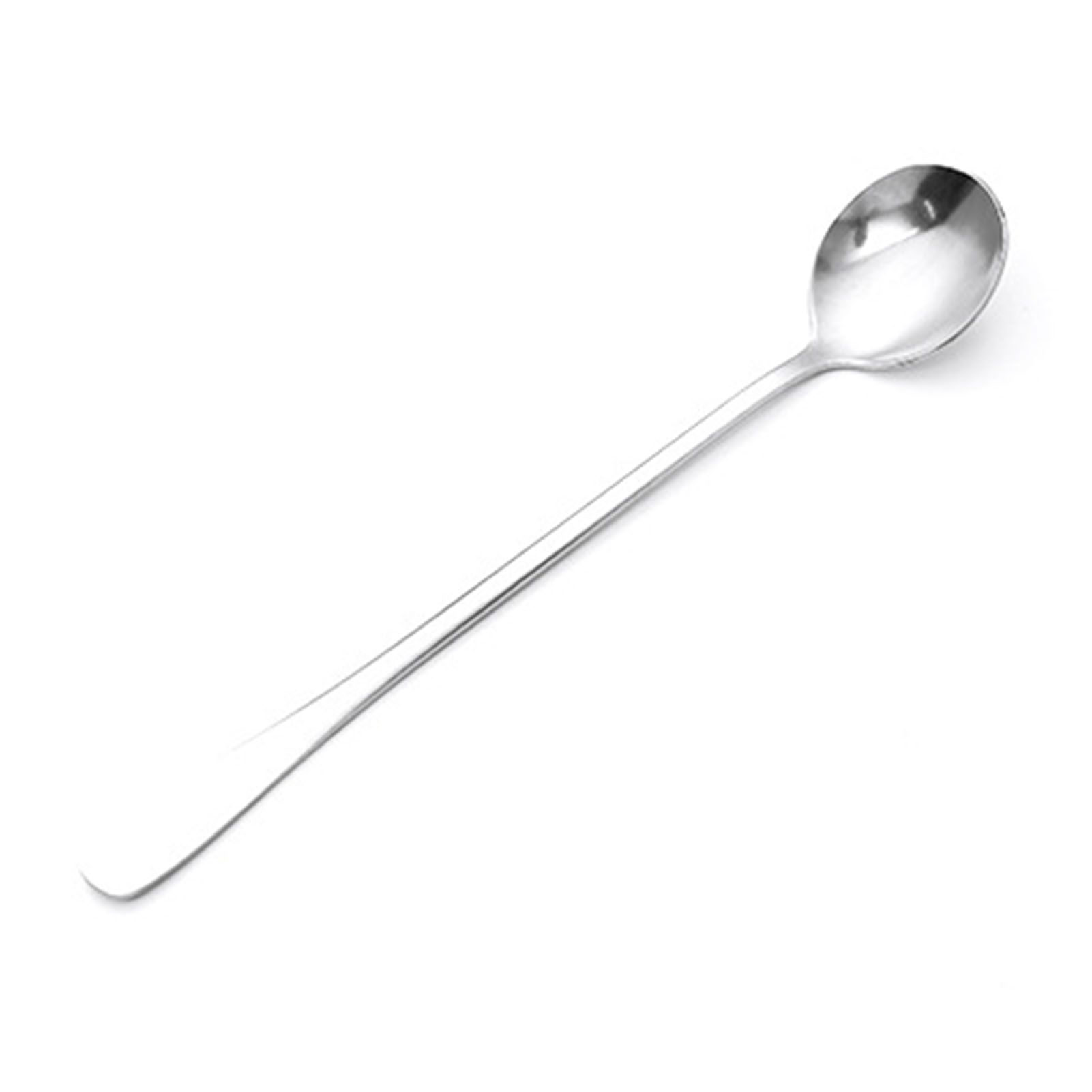 Long Handle Spoons Stainless Steel Elegant Multi Functional Stirring Spoons view 4