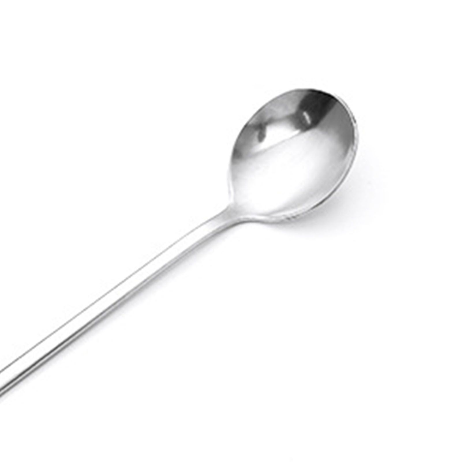 Long Handle Spoons Stainless Steel Elegant Multi Functional Stirring Spoons view 12