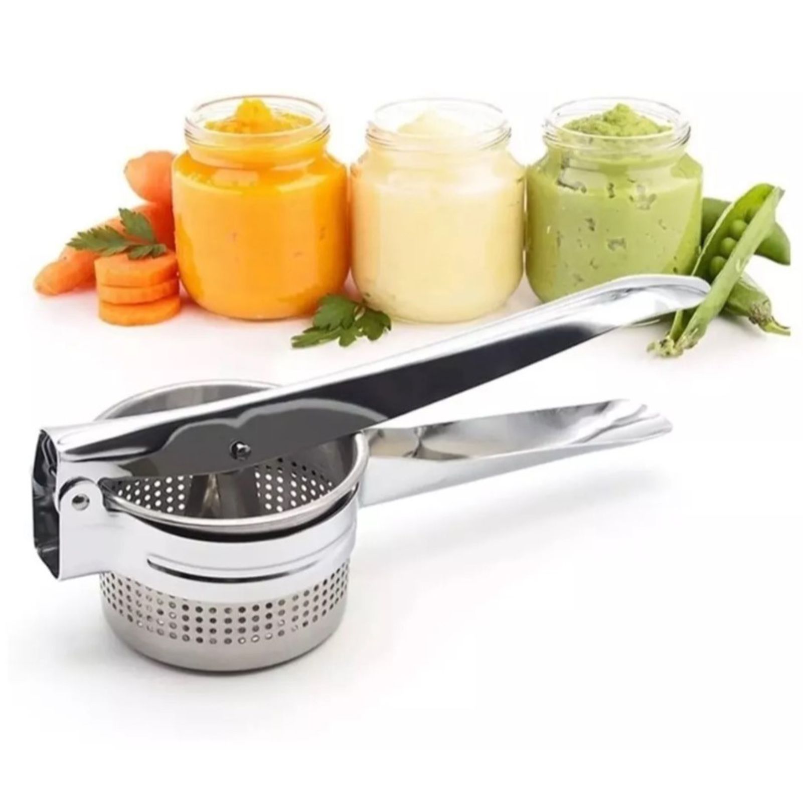 Manual Fruit Juicer Stainless Steel Hand Press Juices Extractor Fruit Juices view 2
