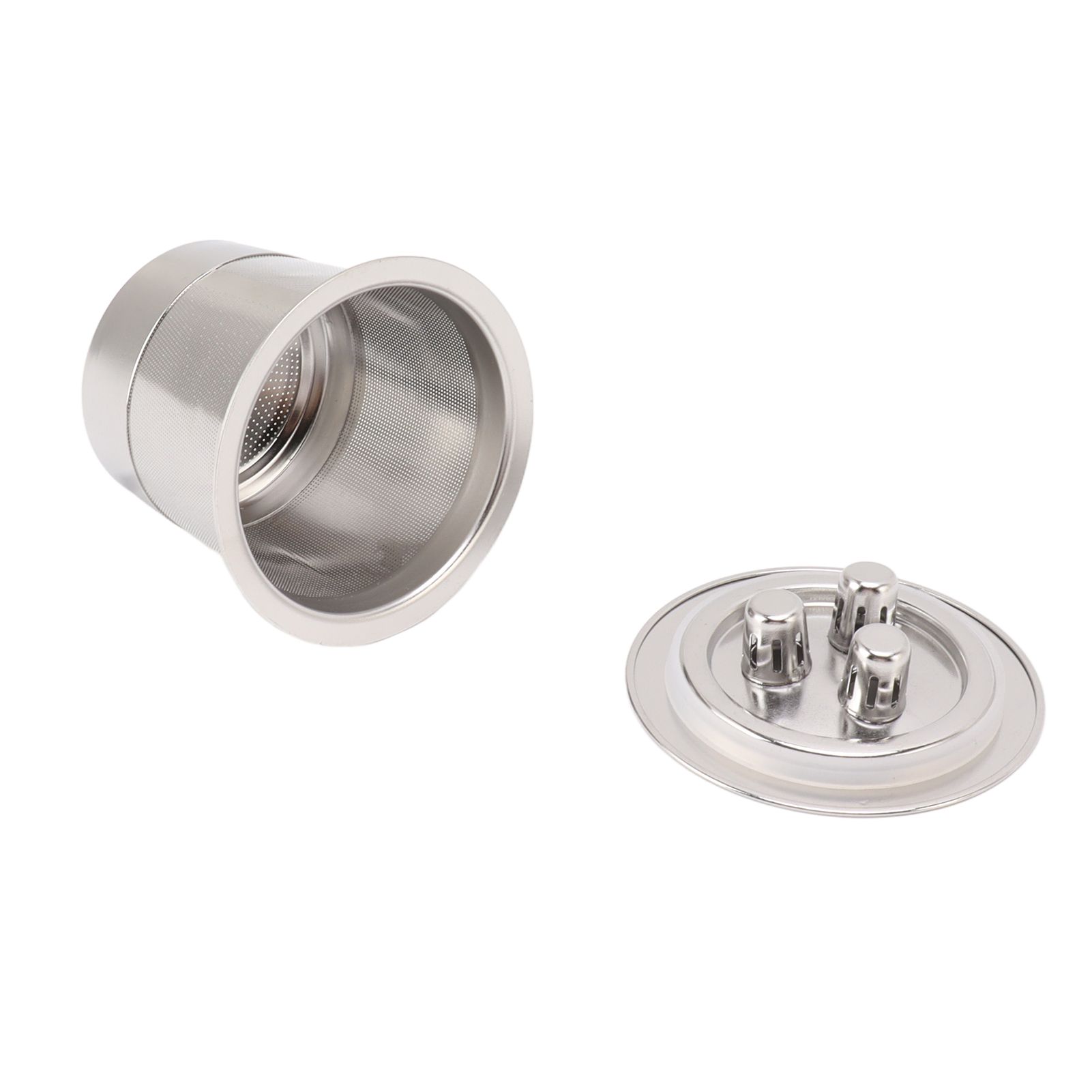 Coffee Capsule Filter Reusable Refillable Stainless Steel 3 Hole Coffee view 6