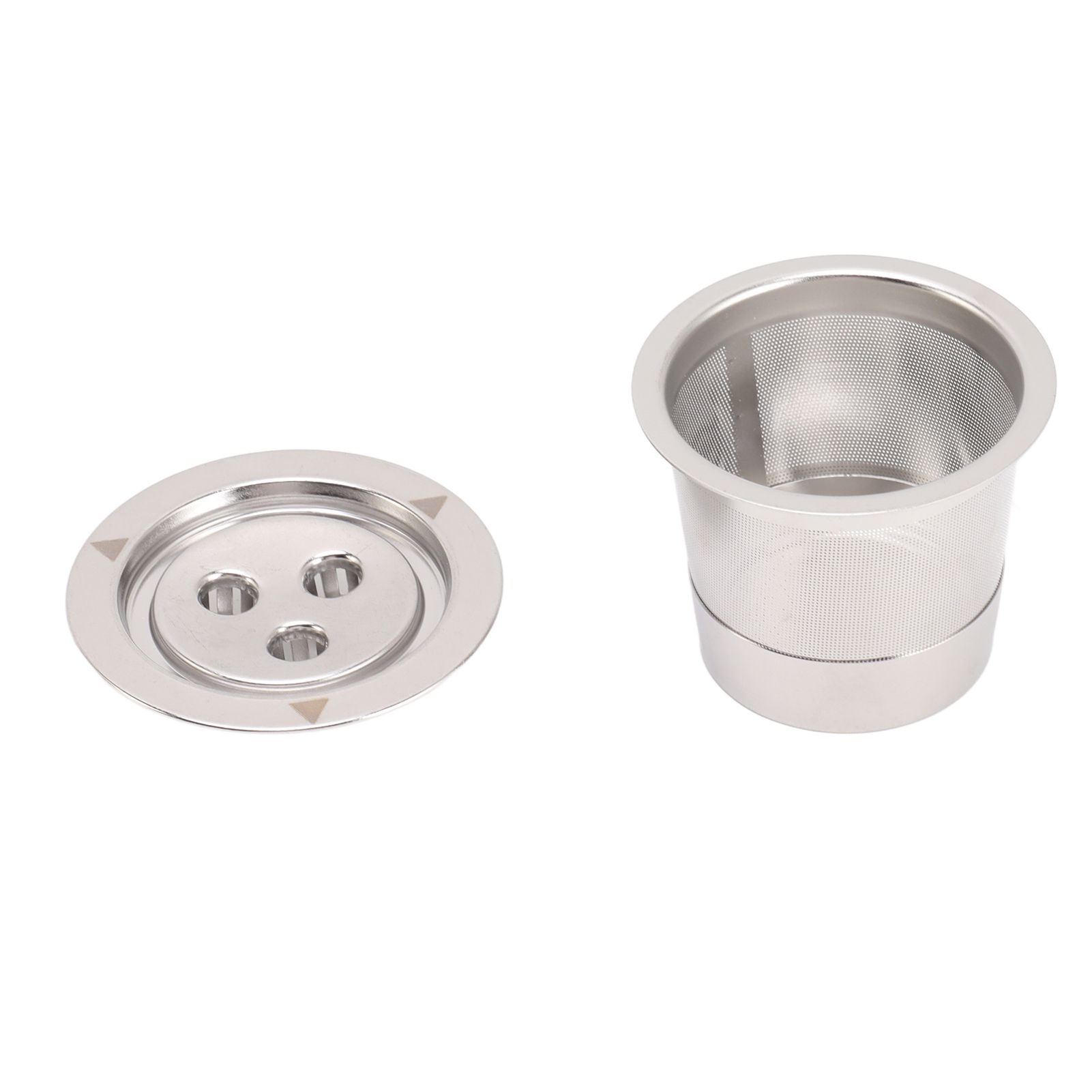 Coffee Capsule Filter Reusable Refillable Stainless Steel 3 Hole Coffee view 7