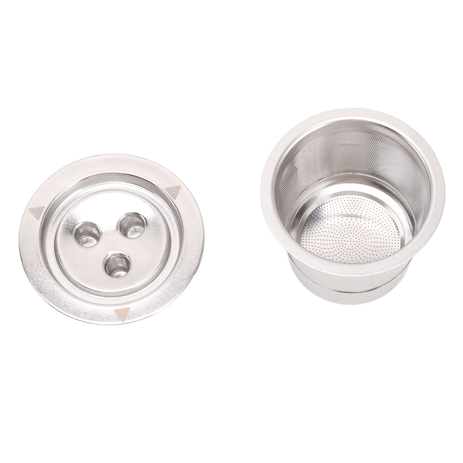 Coffee Capsule Filter Reusable Refillable Stainless Steel 3 Hole Coffee view 14