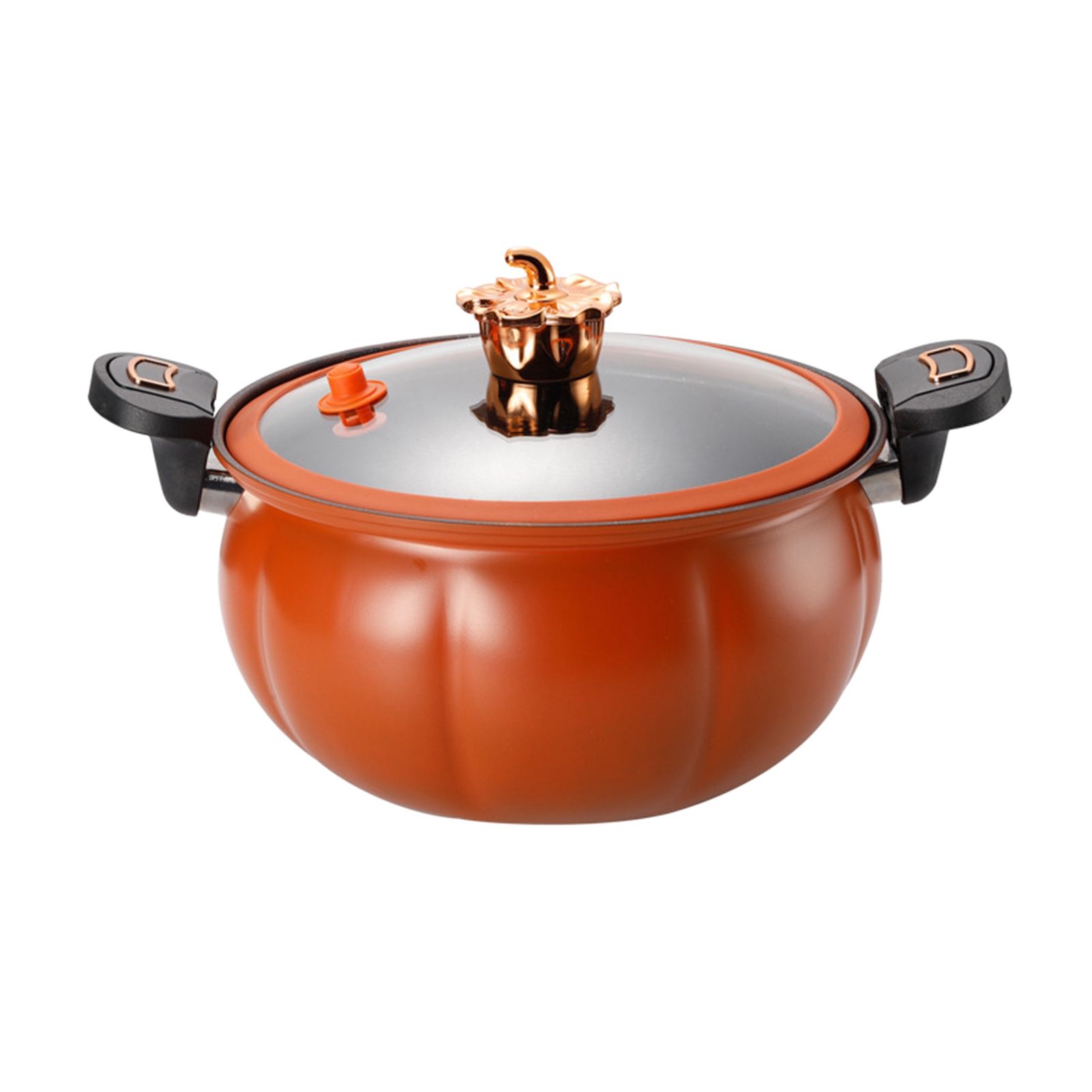 Micro Pressure Cooker Pumpkin Non Stick Multifunctional Soup Pot Gas Stove