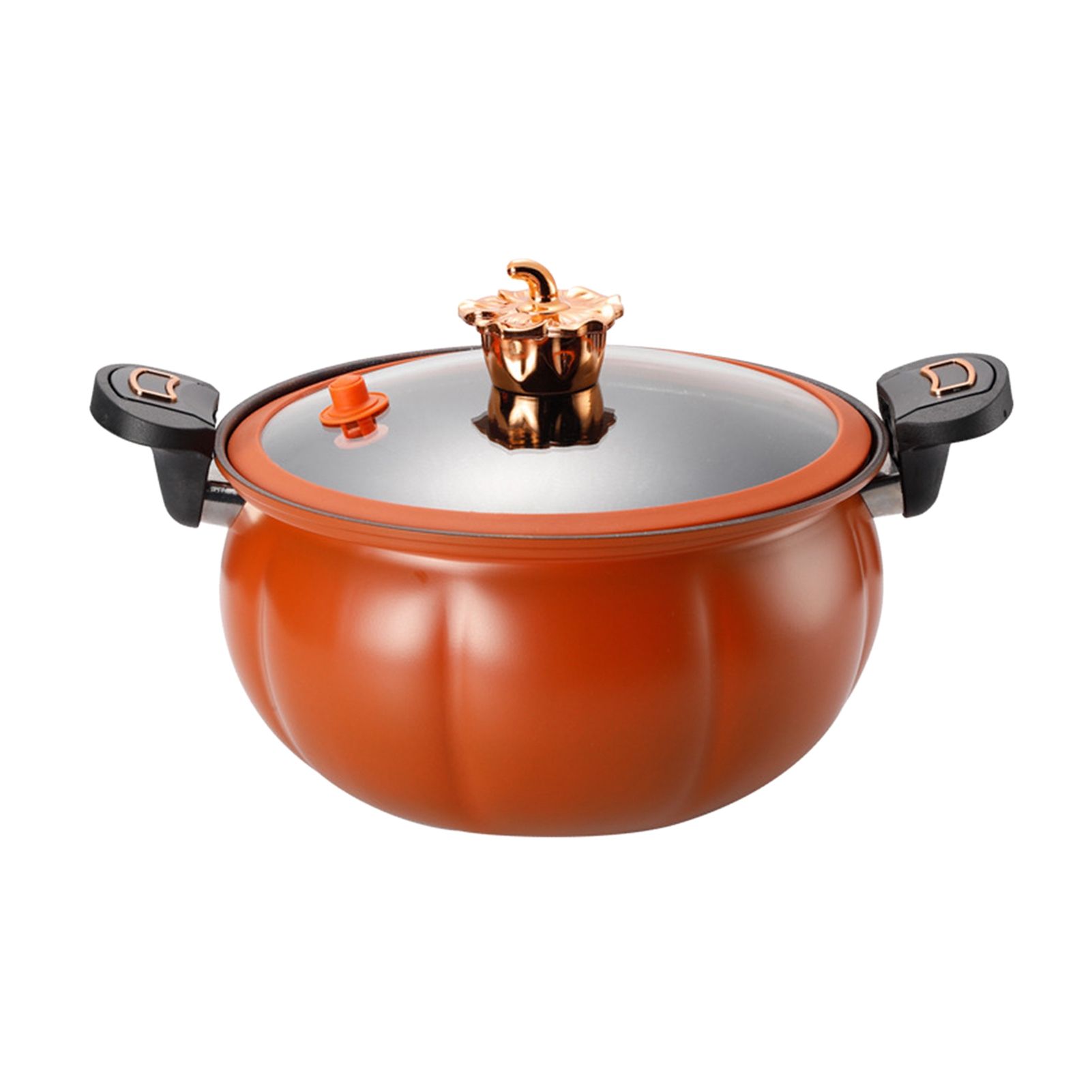 Micro Pressure Cooker Pumpkin Non Stick Multifunctional Soup Pot Gas Stove view 2