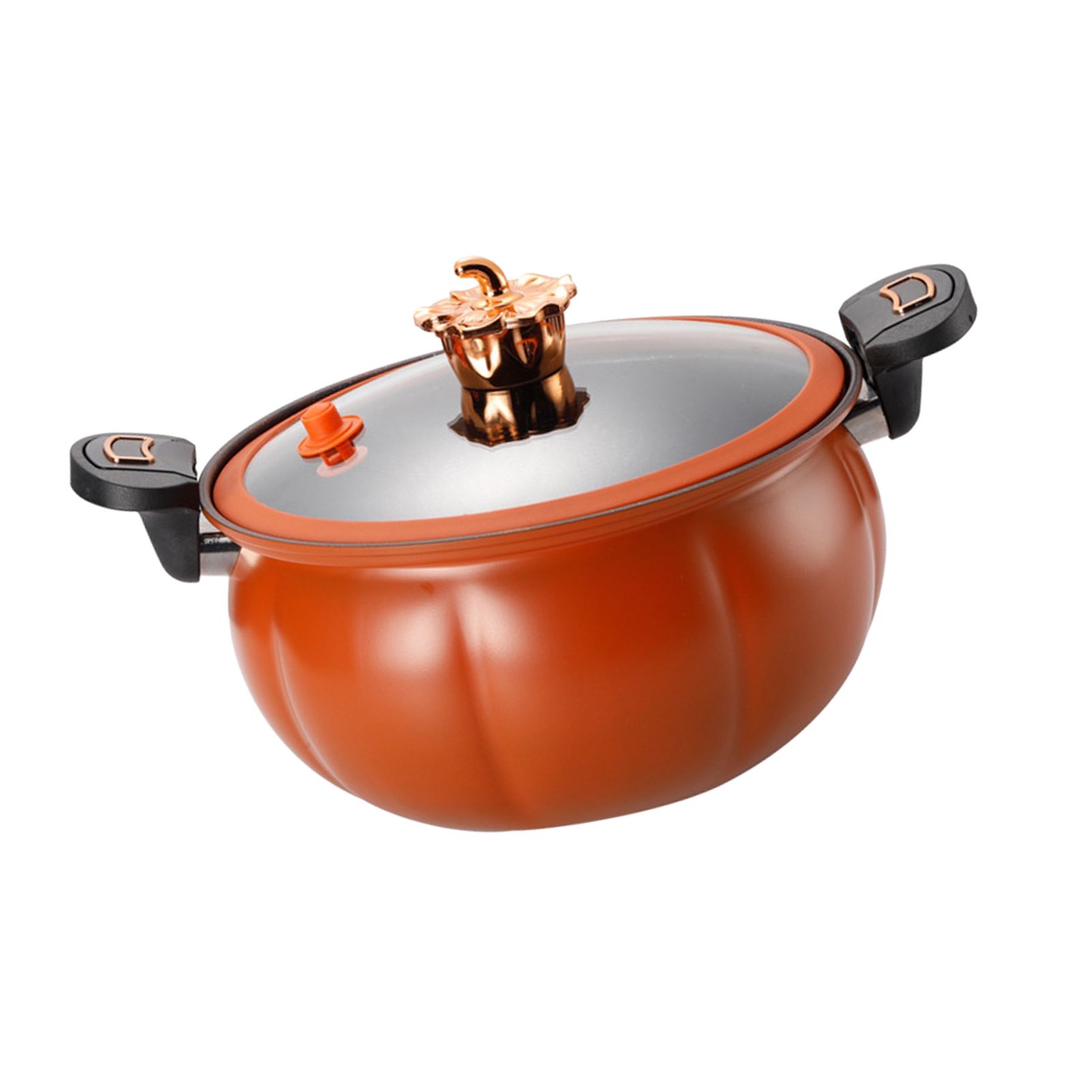 Micro Pressure Cooker Pumpkin Non Stick Multifunctional Soup Pot Gas Stove view 4