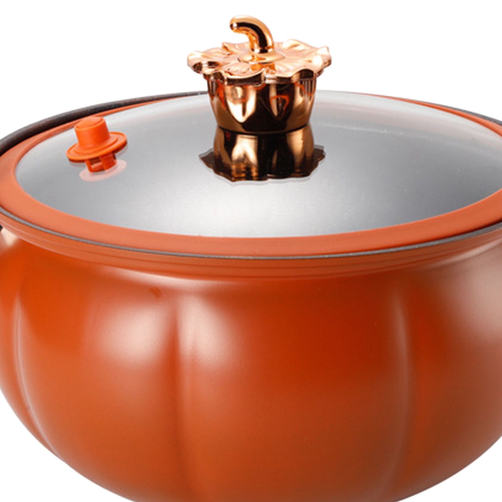 Micro Pressure Cooker Pumpkin Non Stick Multifunctional Soup Pot Gas Stove view 8