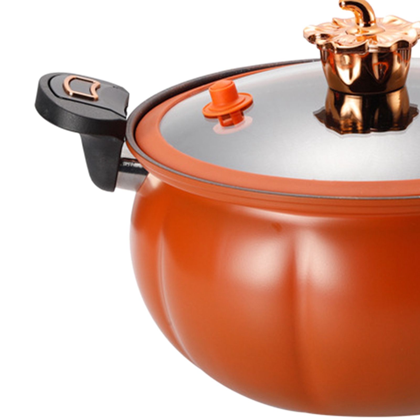 Micro Pressure Cooker Pumpkin Non Stick Multifunctional Soup Pot Gas Stove view 9