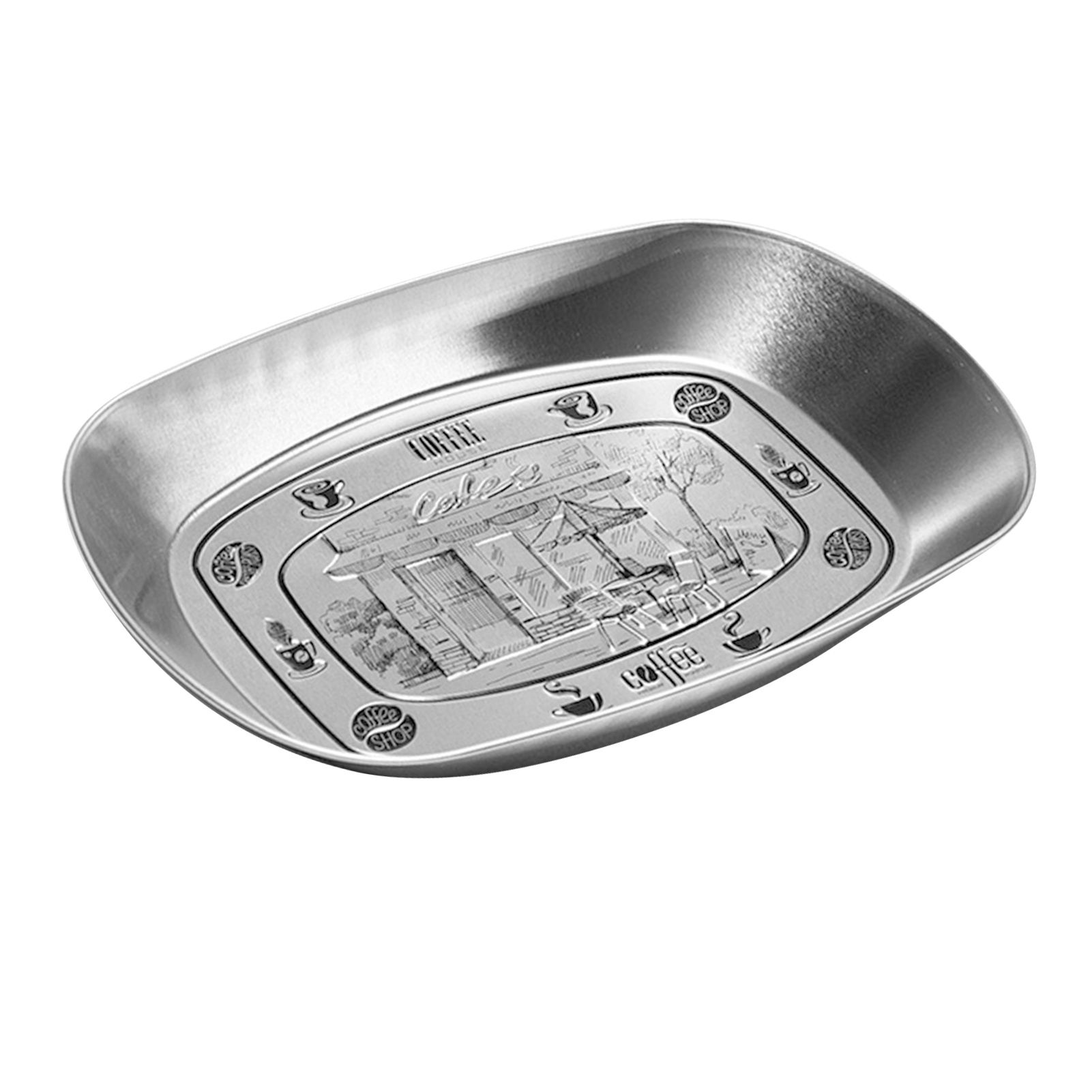 Camping Tinplate Outdoor Dinner Plate Multifunctional Kitchenware European view 9