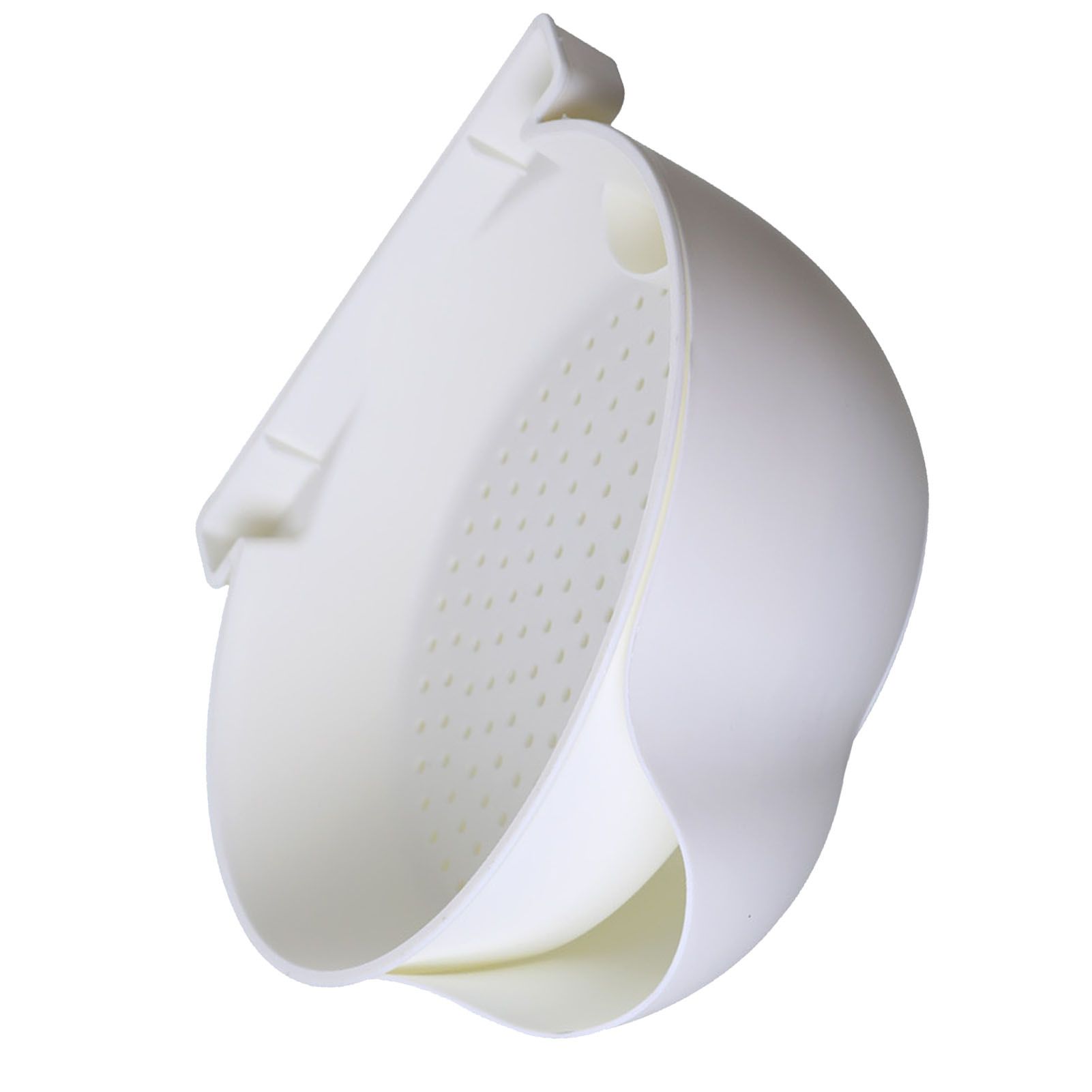 Strainer Bowl 2 Layer Fruit Colander Basket Plastic with Phone Bracket for view 10